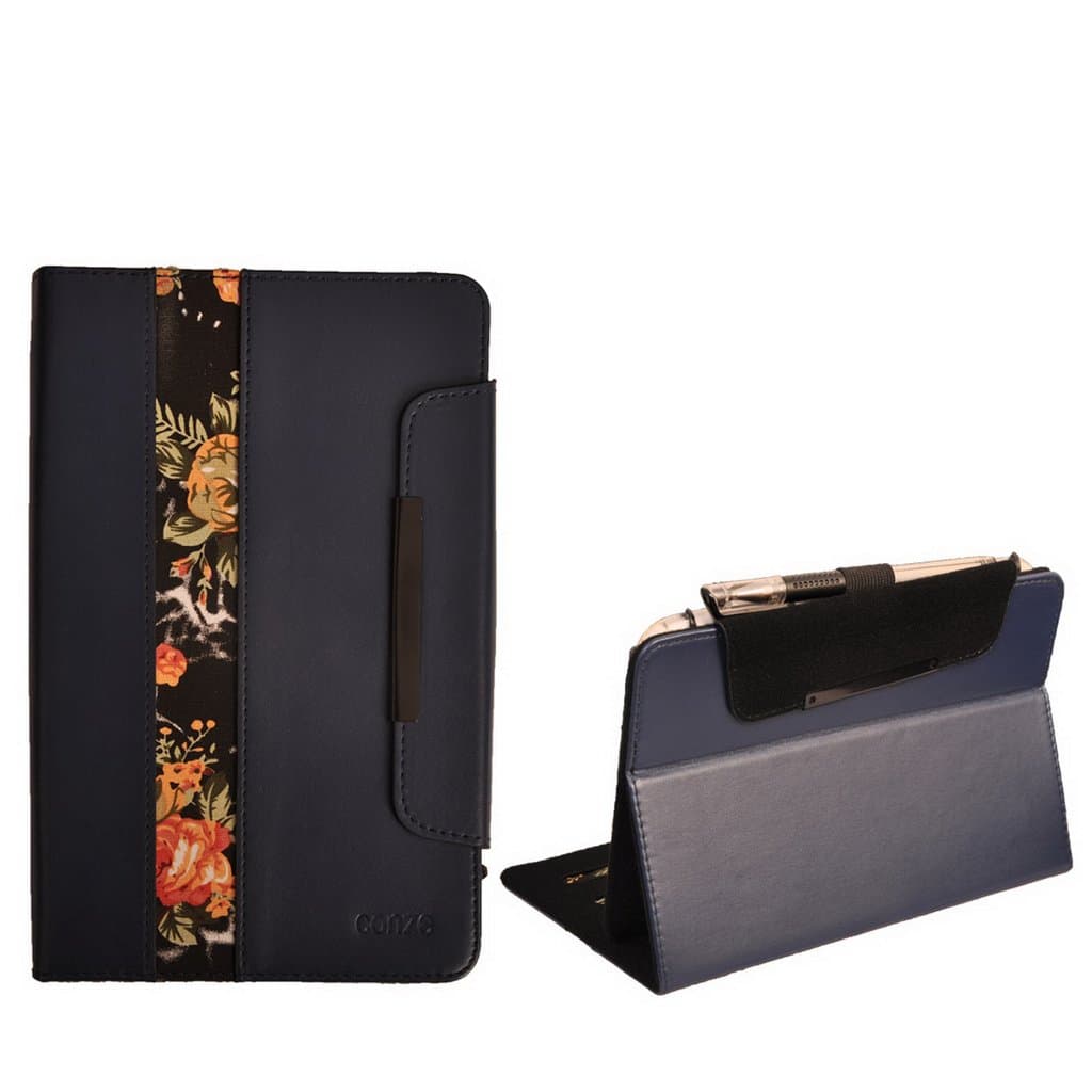 Conze Folio Case with Stand Compatible with Acer ICONIA TAB A500 / A210 / A200 / A211 / A511 in Blue