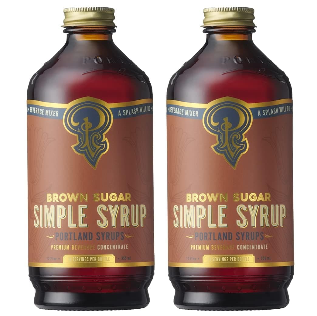 P Portland Syrups Brown Sugar (Pack of 2)