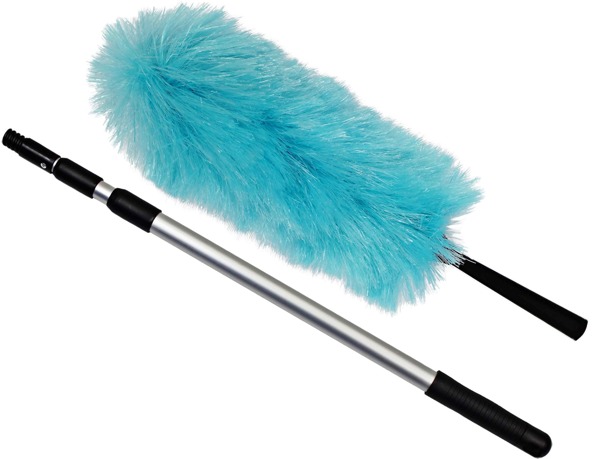 Electrostatic Duster with 3 Sections Extension Pole