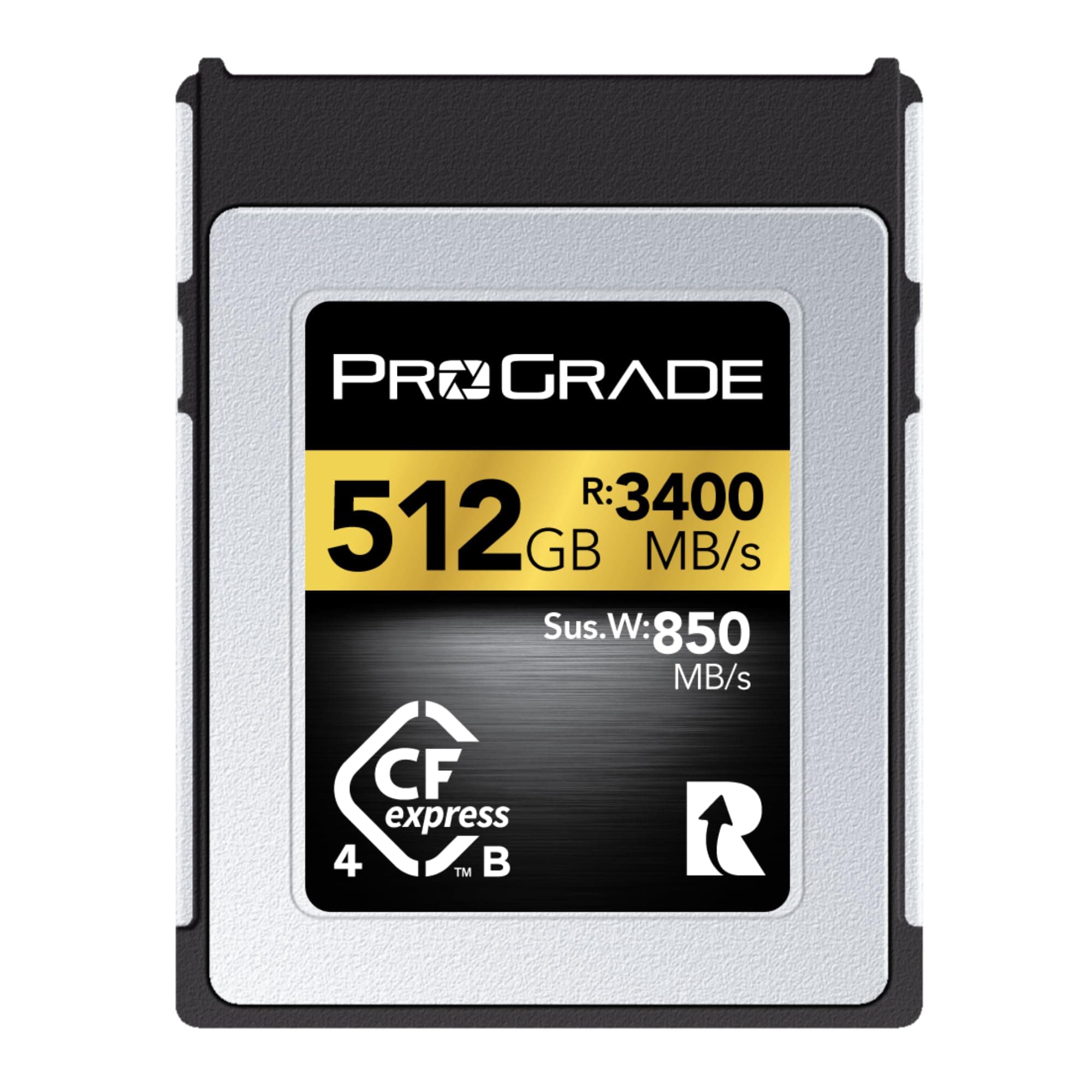 ProGrade Digital Memory Card - CFexpress 4.0 Type B for Cameras | Optimized for Express Transfer of Files & Large Storage | 512GB Gold Series