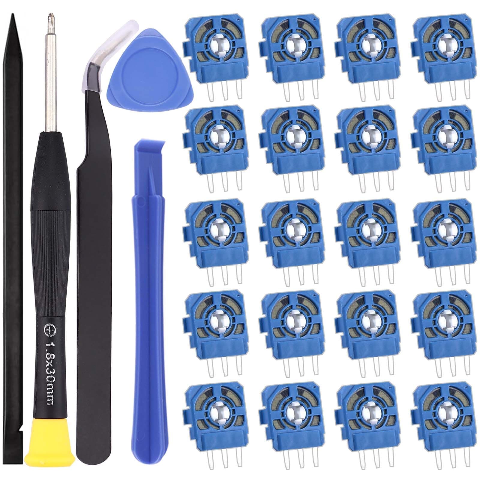 20pcs 2K3 Ohm Potentiometer Replacement for Dualsense PS5 Controller, Trim Pot Resistor Thumbstick Module Sensor for ALPS Analog Joystick