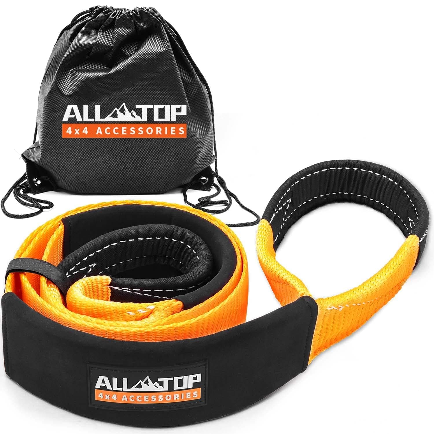 ALL-TOP Pro-Series Tree Saver Winch Strap 3" x8' - 36,000 Lbs Strength - Must Have for Towing, Off Road, Overland and Expedition