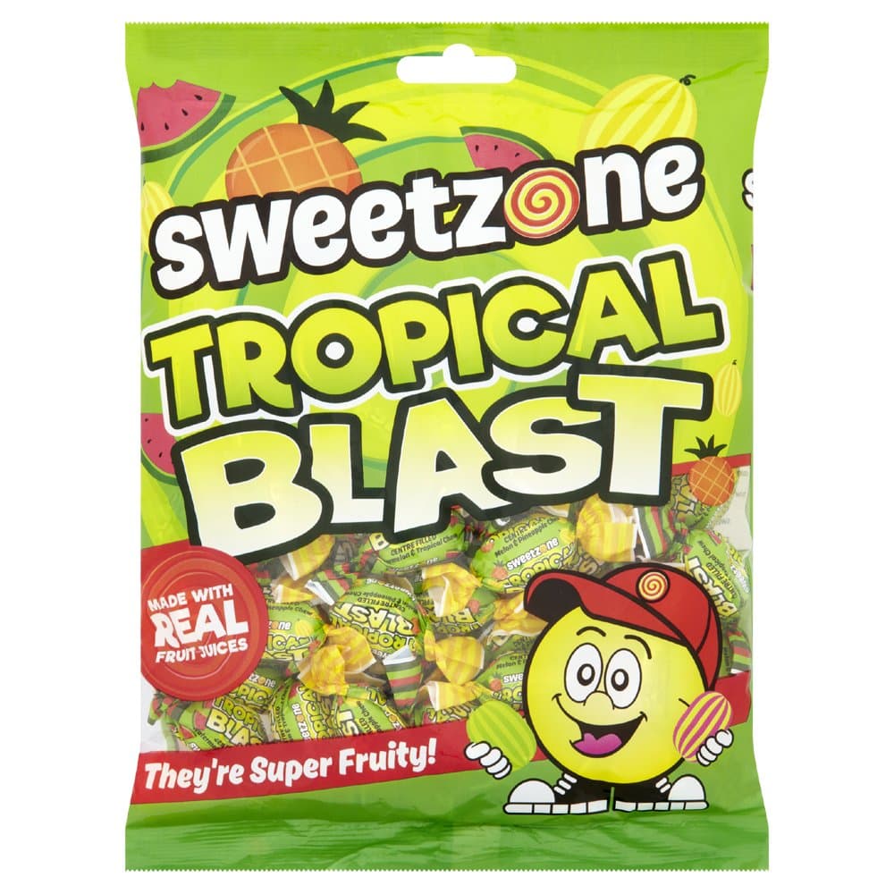 SweetZone Tropical Blast Candy, 225 g