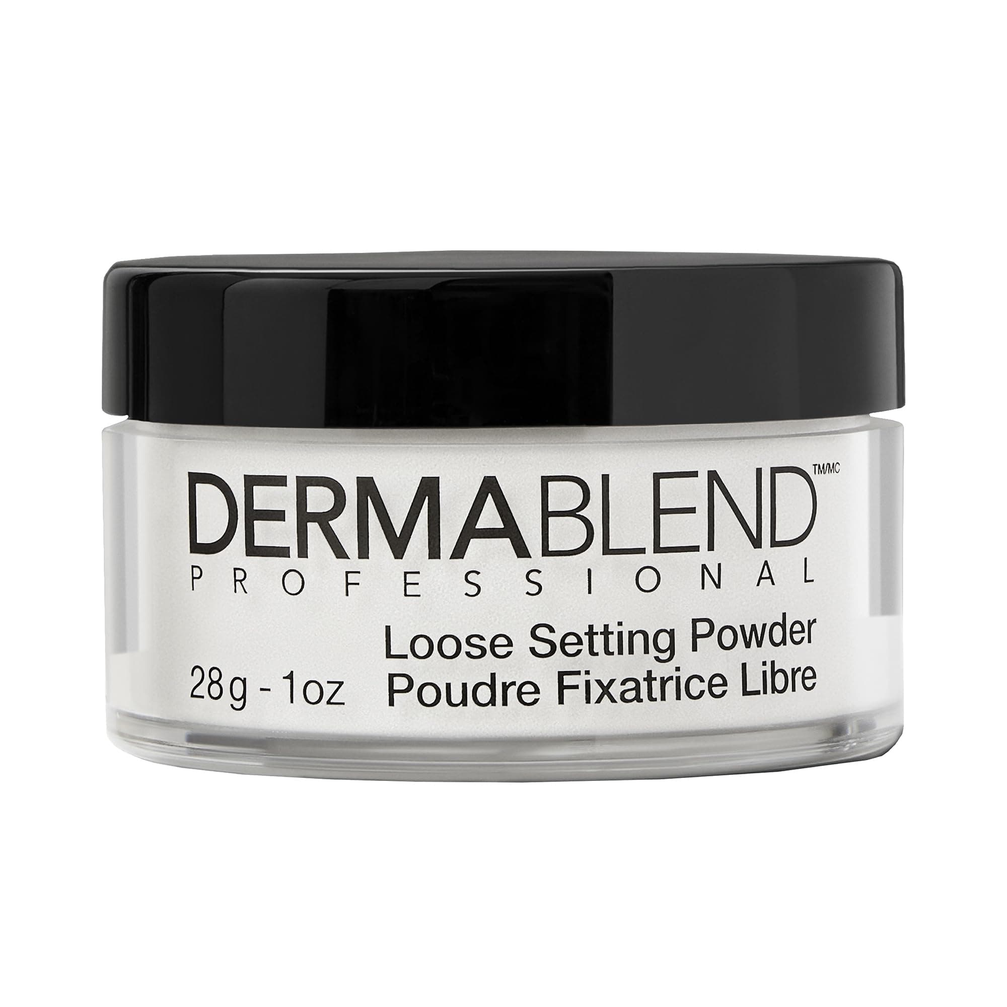 Dermablend Loose Setting Powder, Translucent Powder for Face Makeup, Mattifying Finish and Shine Control, 1oz