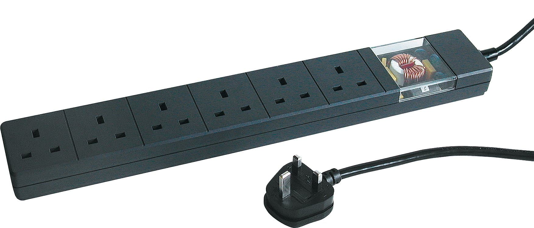 Tacima- 6 Way Mains Conditioner And Radio Frequency Interference Filter