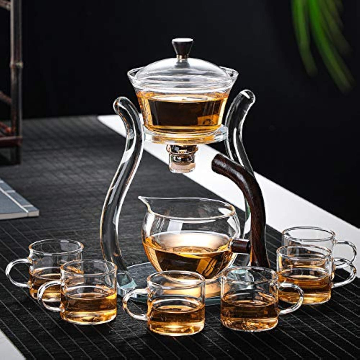 RORA Lazy Kungfu Glass Tea Set