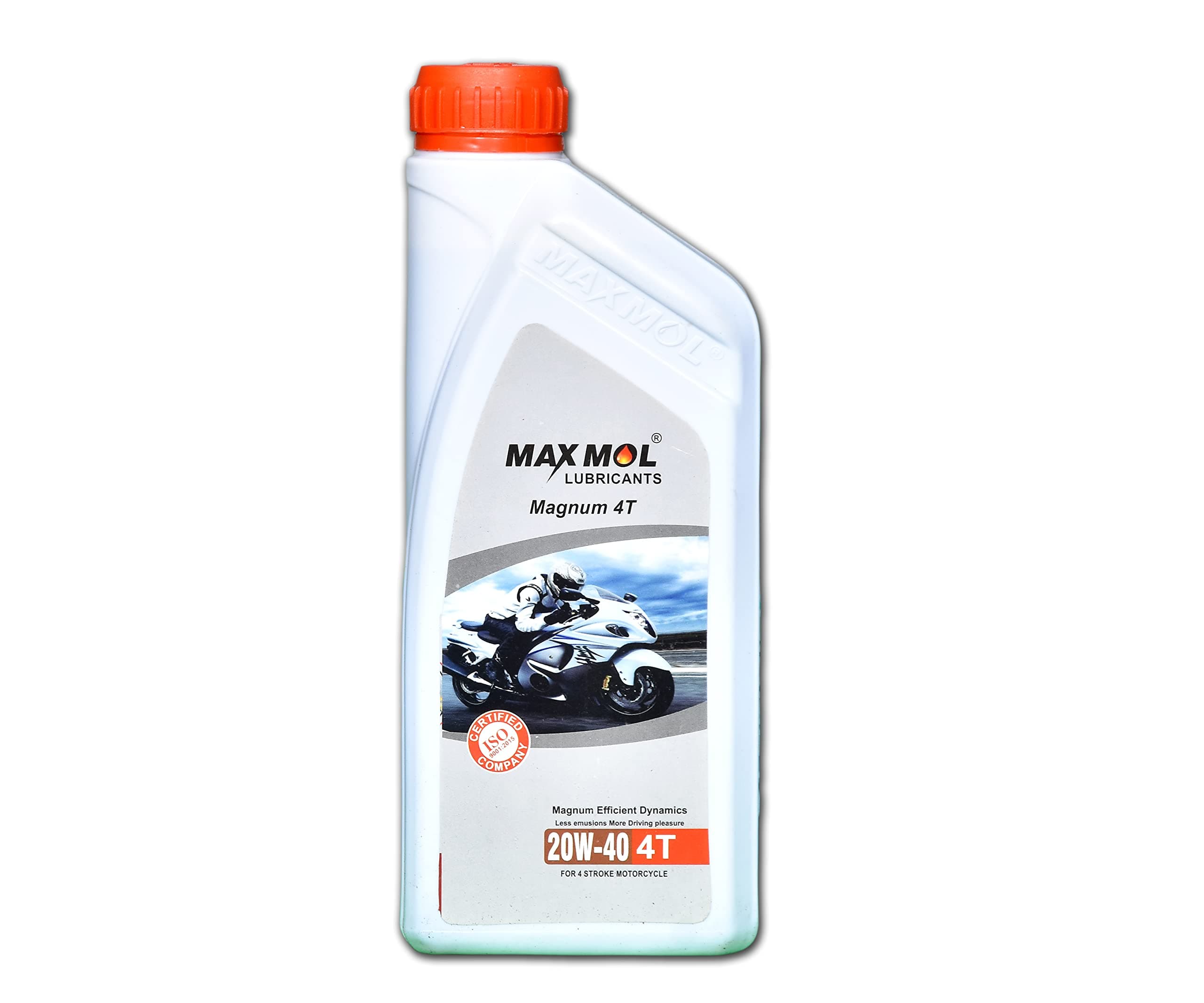 MAXMOL Magnum 4T 20w-40 API SM JASO MA2 Engine Oil for Bikes (1 L)