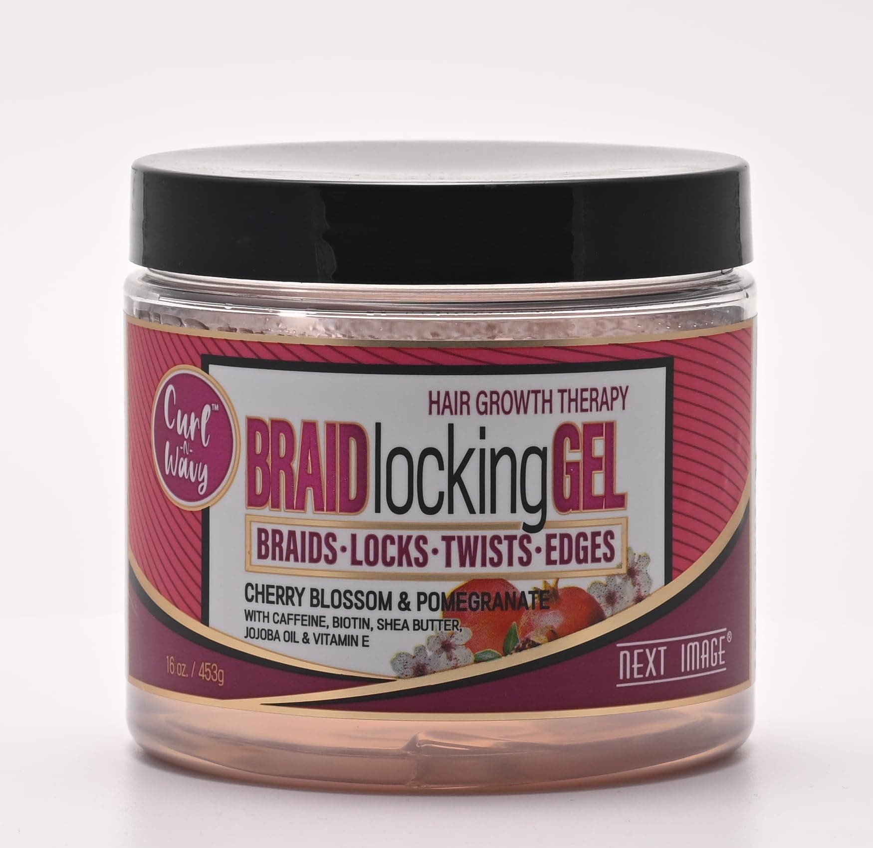 Braid Locking Gel (Cherry Blossom & Pomegranate, 16 oz.)