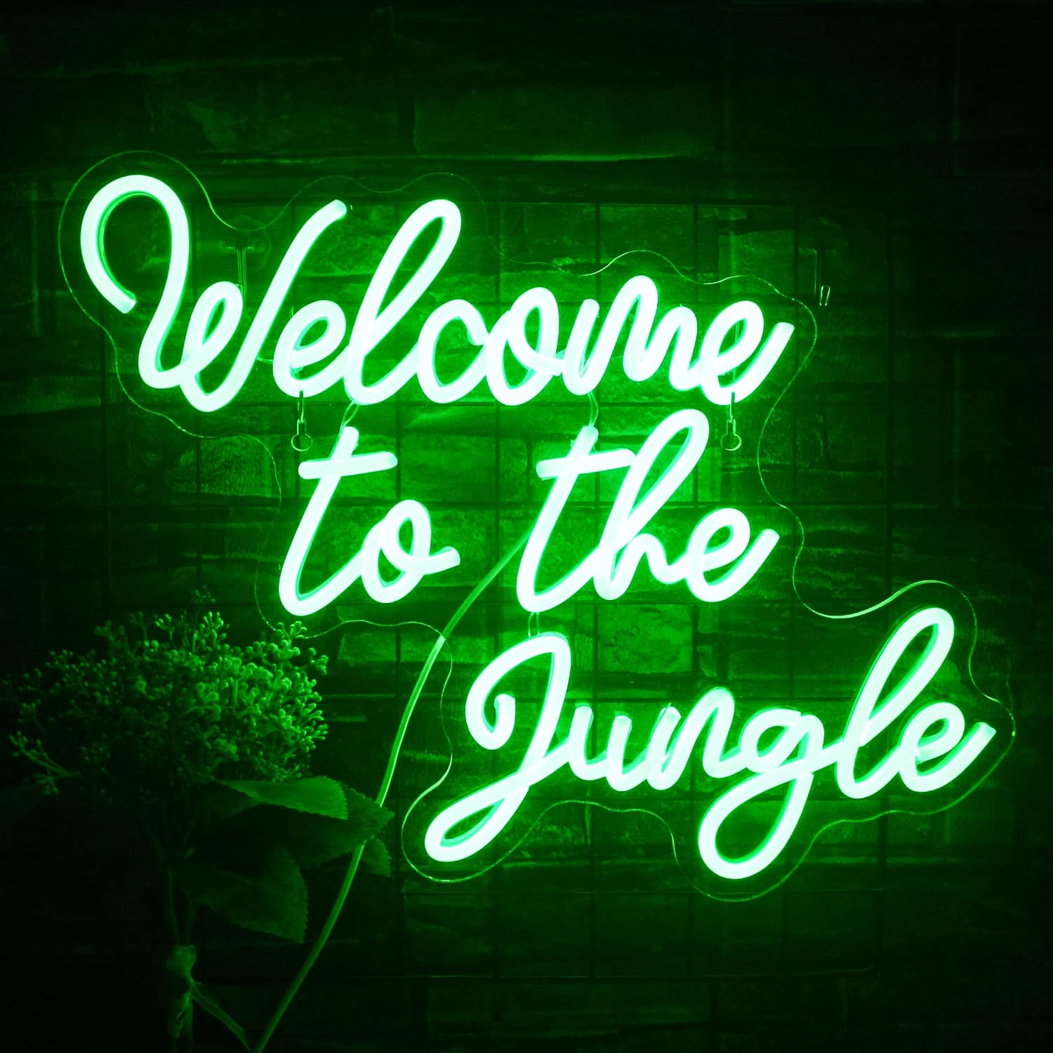 Green Word Neon Signs