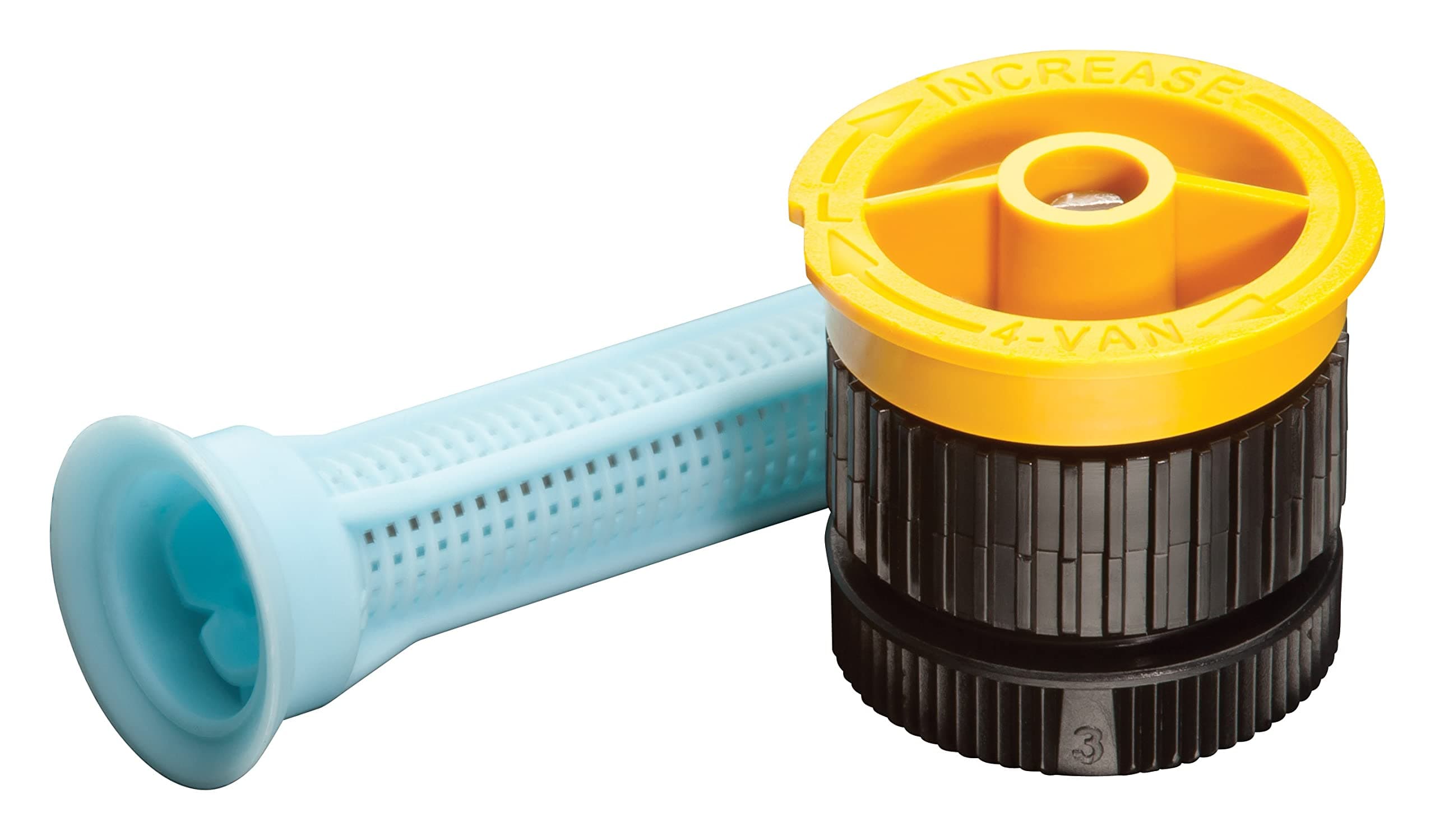 Rain Bird 4AP Adjustable Pattern Spray Nozzle, Adjustable 0° - 360° Pattern, 3' - 4' Spray Distance