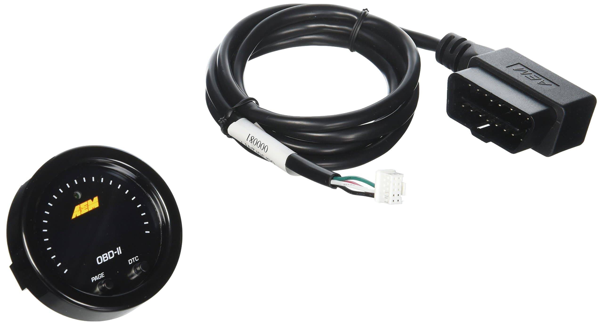 X-Series 52mm OBD II Digital Gauge View Engine Parameters Codes CEL Black