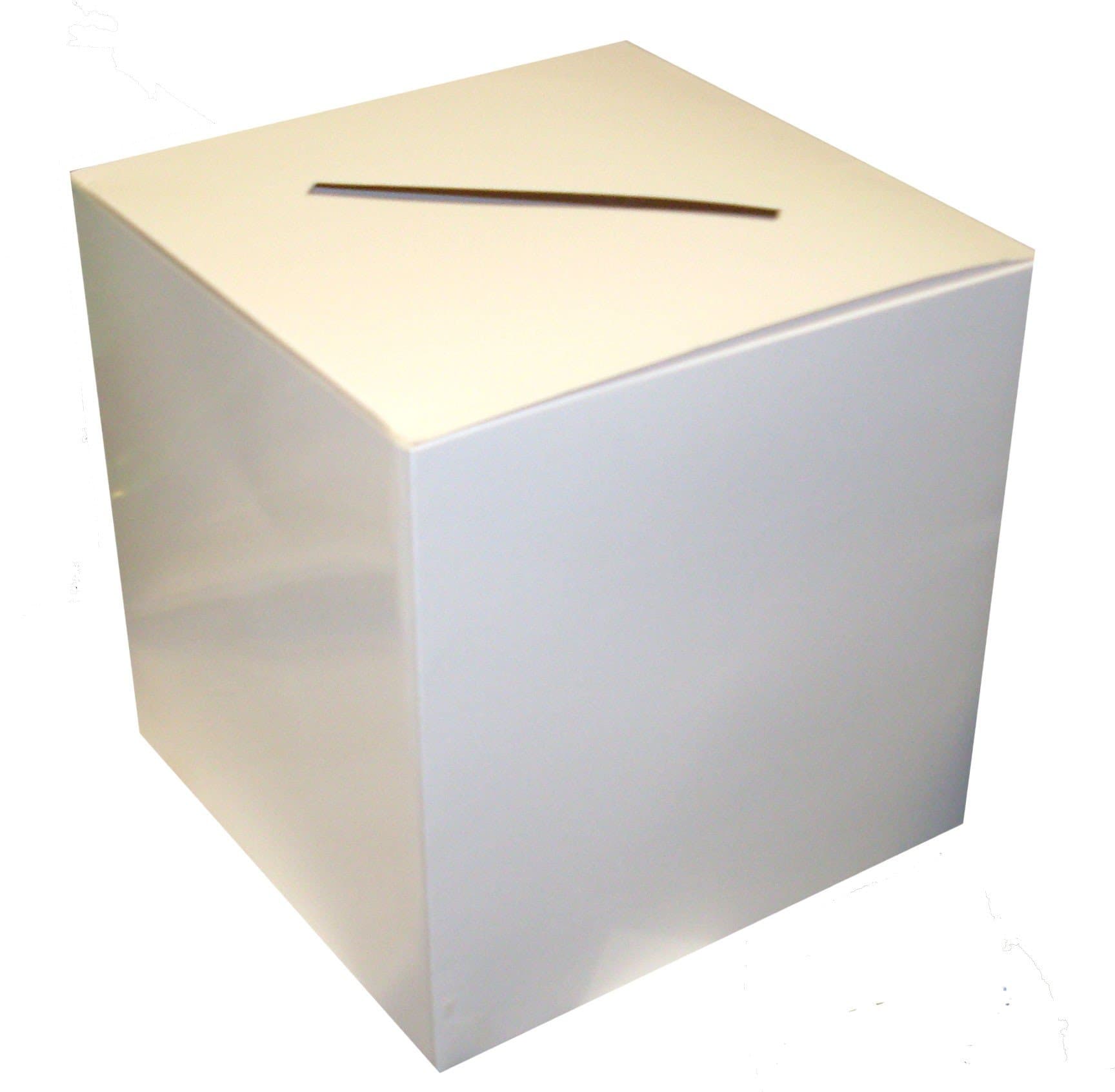 NCWholesale White Wedding Card Boxes 30cms x 30cms x 30cms