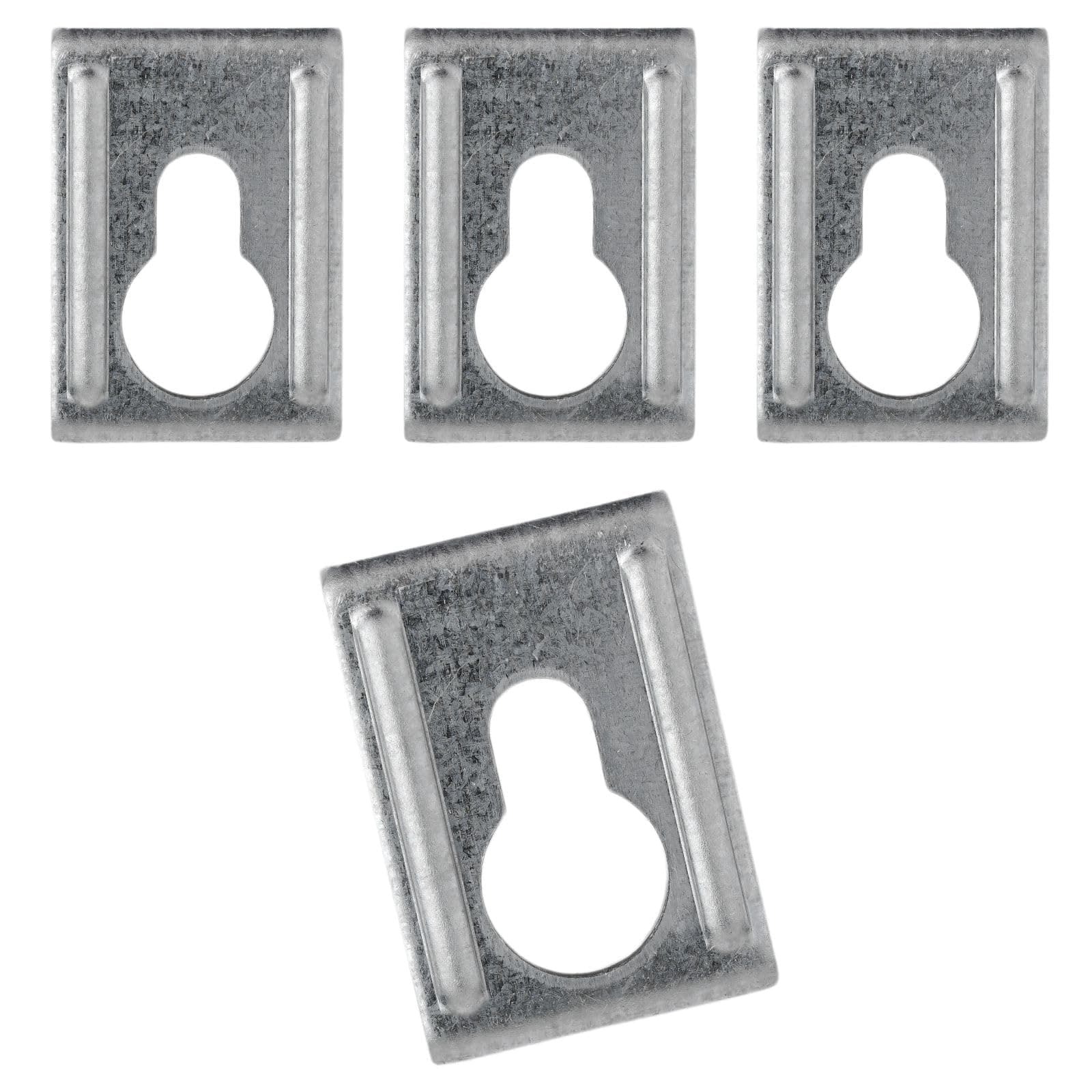 Wall Mount 103693 Suitable as Replacement Part for IKEA PAX Kallax Metod Mounting Plate Wall Mounting (Pack of 4)