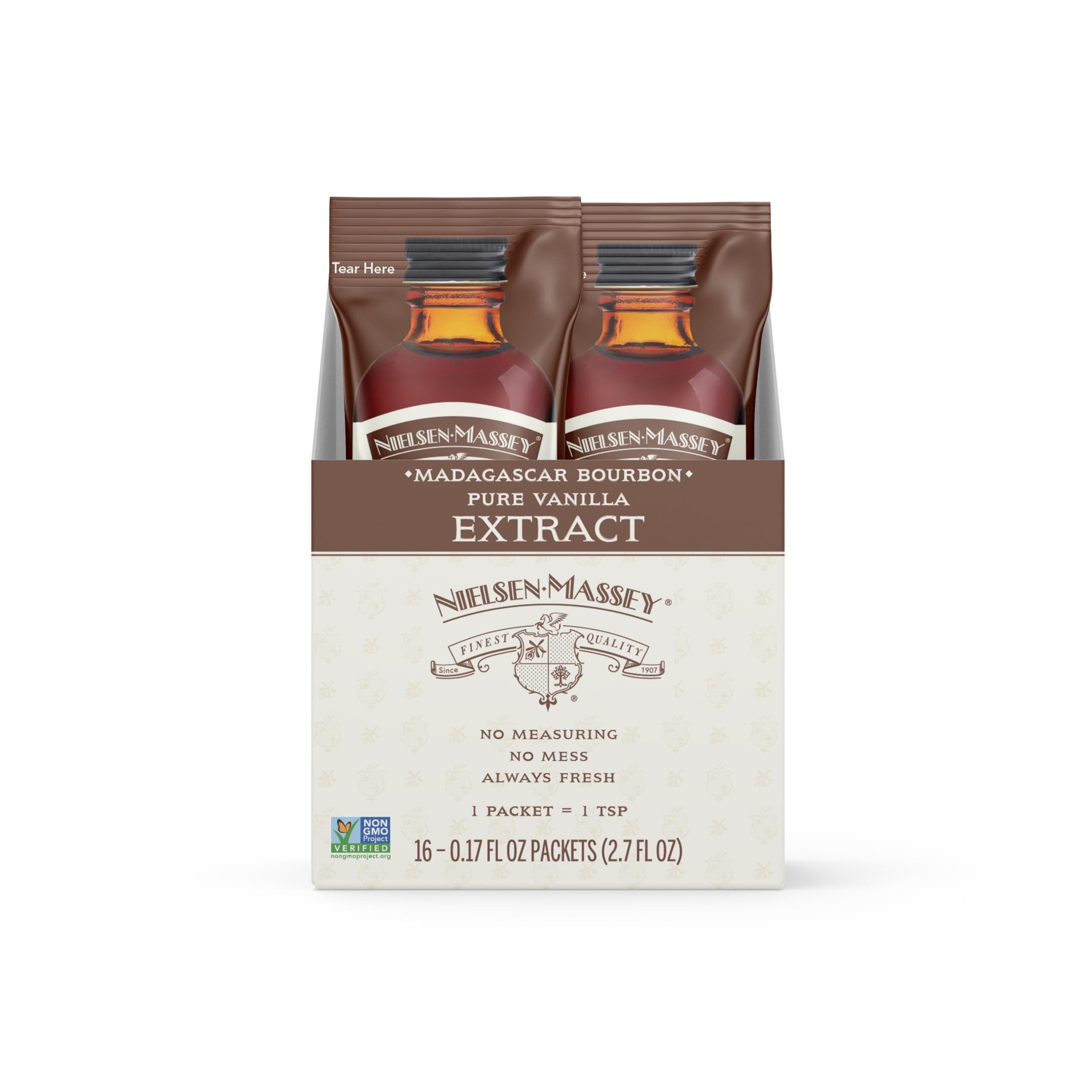 Single Serve Madagascar Bourbon Pure Vanilla Extract