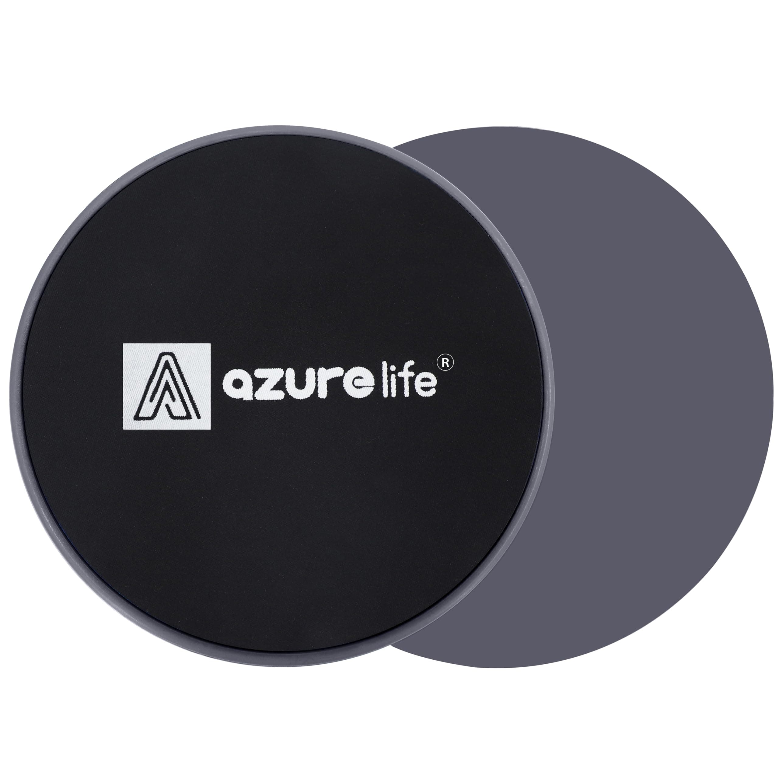 A AZURELIFE Exercise Core Sliders, Dual Sided Exercise Gliding Discs Use on Carpet or Hardwood Floors, Light and Portable, Perfect for Abdominal&Core Workouts