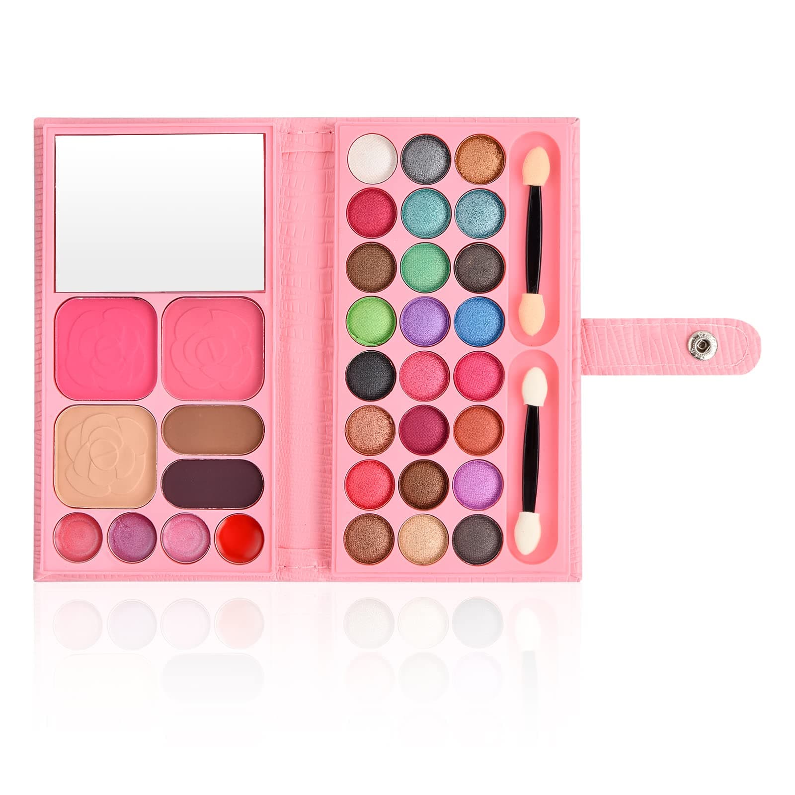 Make Up Palette Eyeshadow Palette Makeup Palette Set Include Eyeshadows, Lipstick, Blush, Eyebrow Powder, Shading Powder, Small Makeup Brushes, Mirror