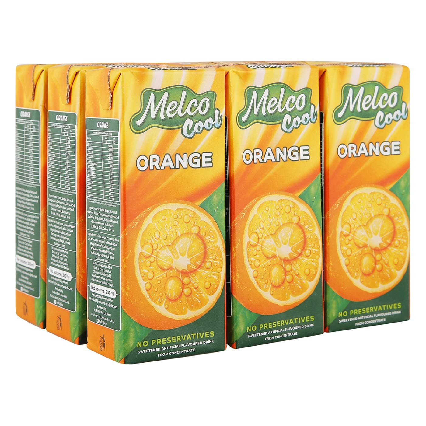 Cool Orange Drink, 9 X 250 ml
