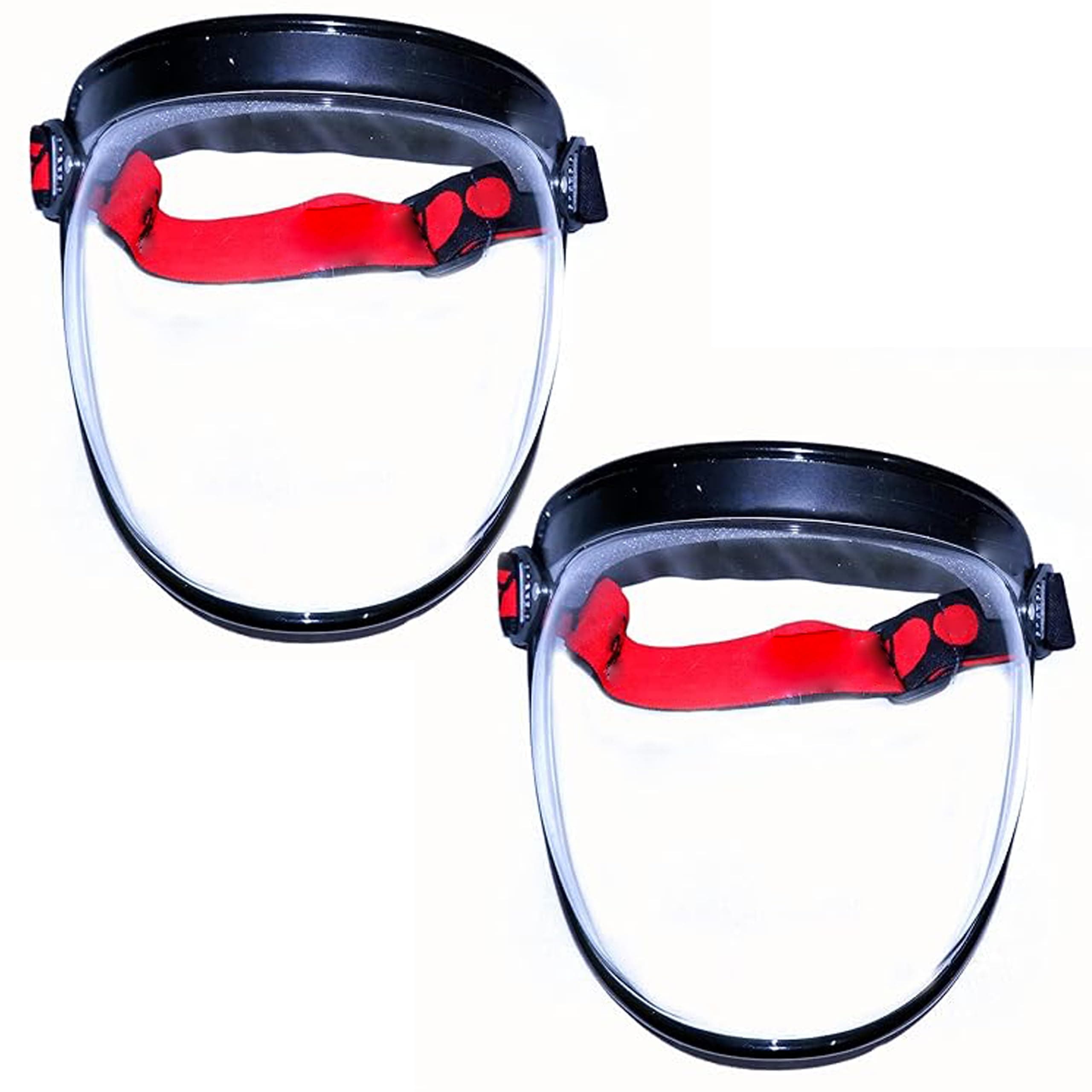 Bubble Face Shield helmet Visor Industrial Safety Coverage Full Face Protector Multipurpose Eye UV-Protective Clear Visibility for men women (White-Transparent, 1)