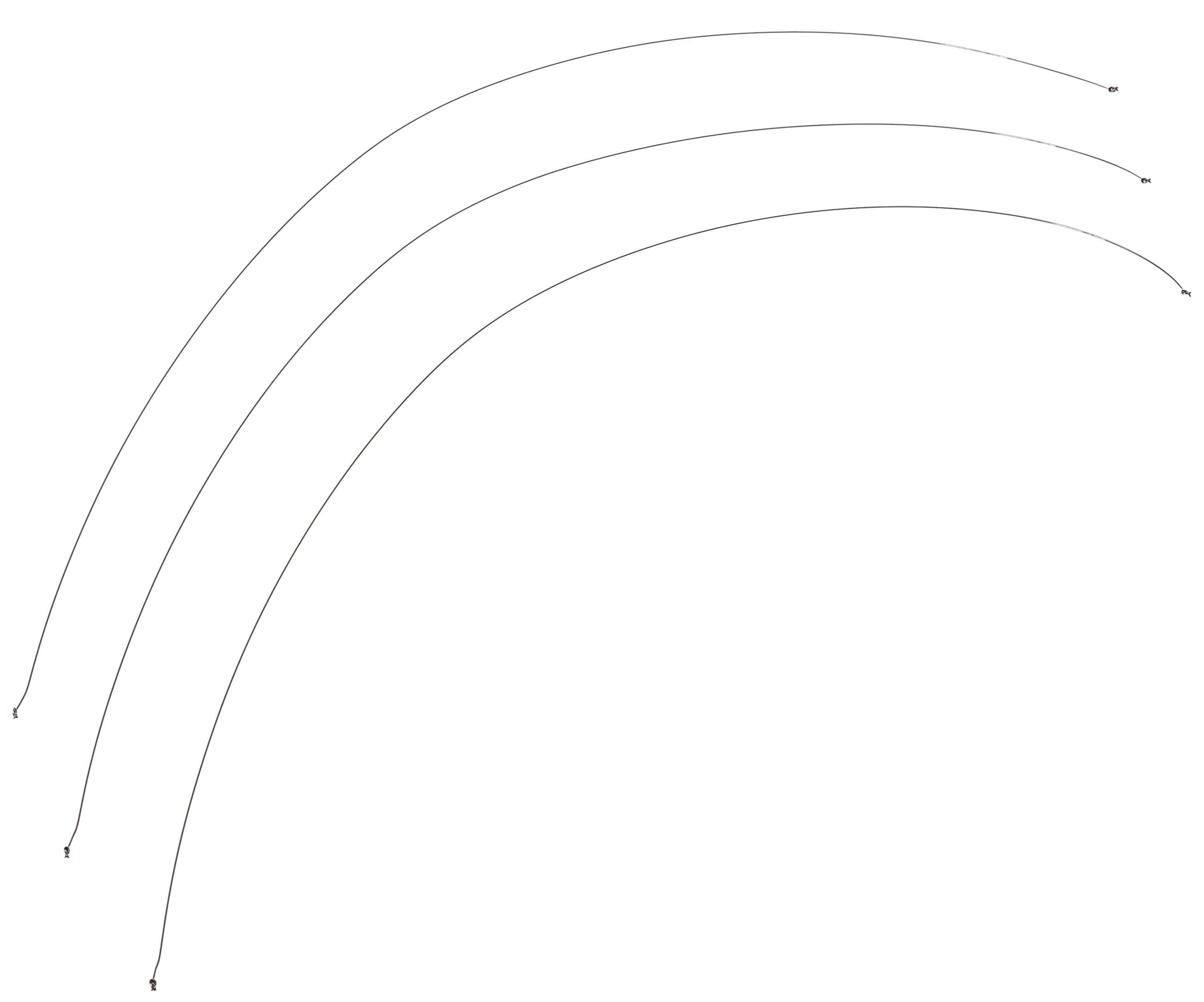 3-Pack Osti Replacement Wire - Stainless Steel Wire Designed to Cut Thick or Thin Slices - Fits Original Osti Cheese Slicer - Made in DK, Dishwasher Safe and BPA Free - 9¼” Length