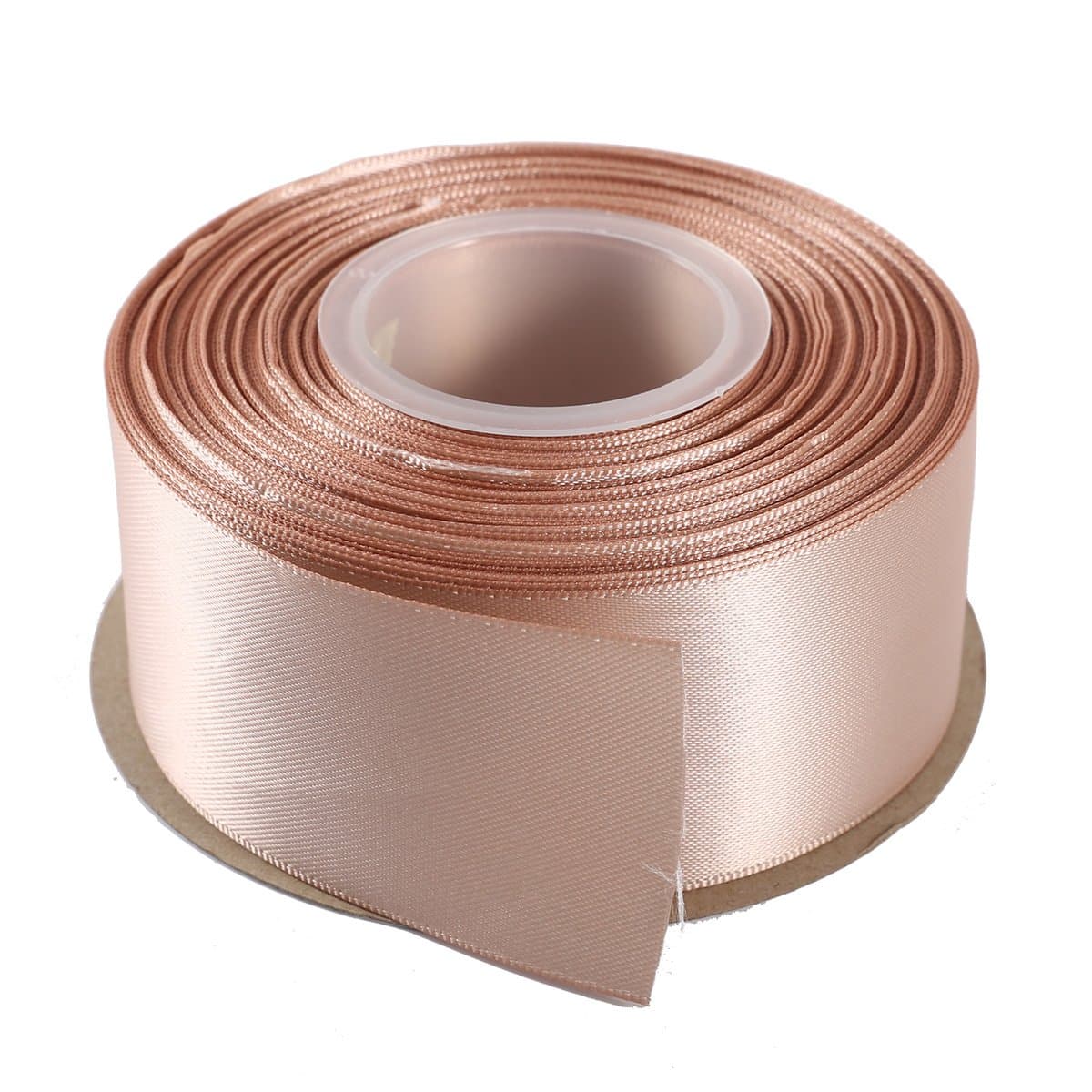 ITIsparkle 38mm Width (11/2") Double Faced Satin Ribbon 22 Meters (Full Reel) Crafts Gift Wrap Floristry - Vanilla Ribbon