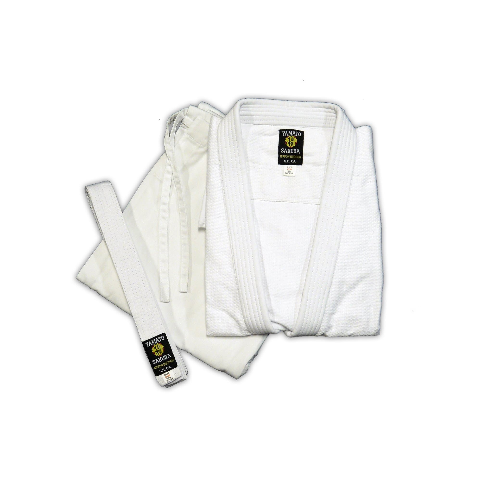 Yamato SakuraBleached Single Weave Judo Gi Uniform