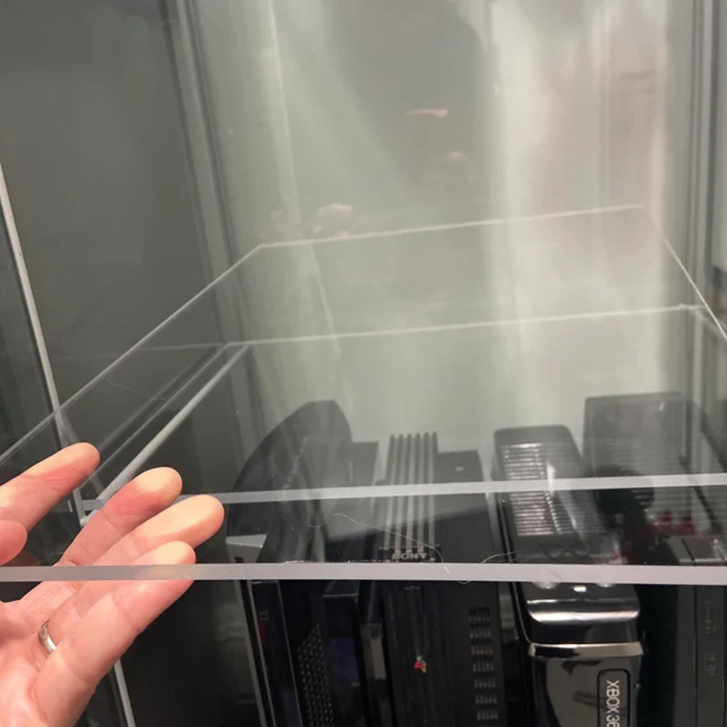 Replacement Acrylic Shelf for IKEA Detolf 3/16"