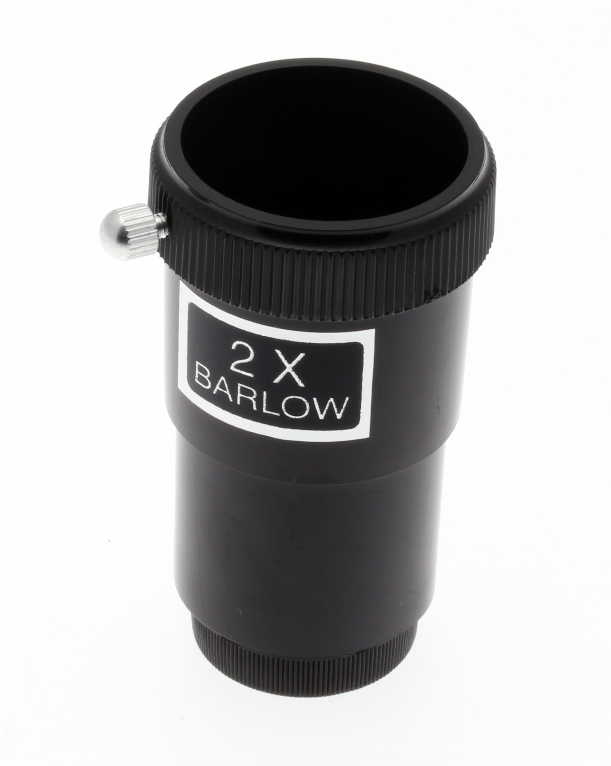 Telescope Accessory - 2x Barlow - For Increasing Your Magnification By Two Times - Guaranteed To Fit All Makes Of Telescope With A 1.25" Lens Fitting