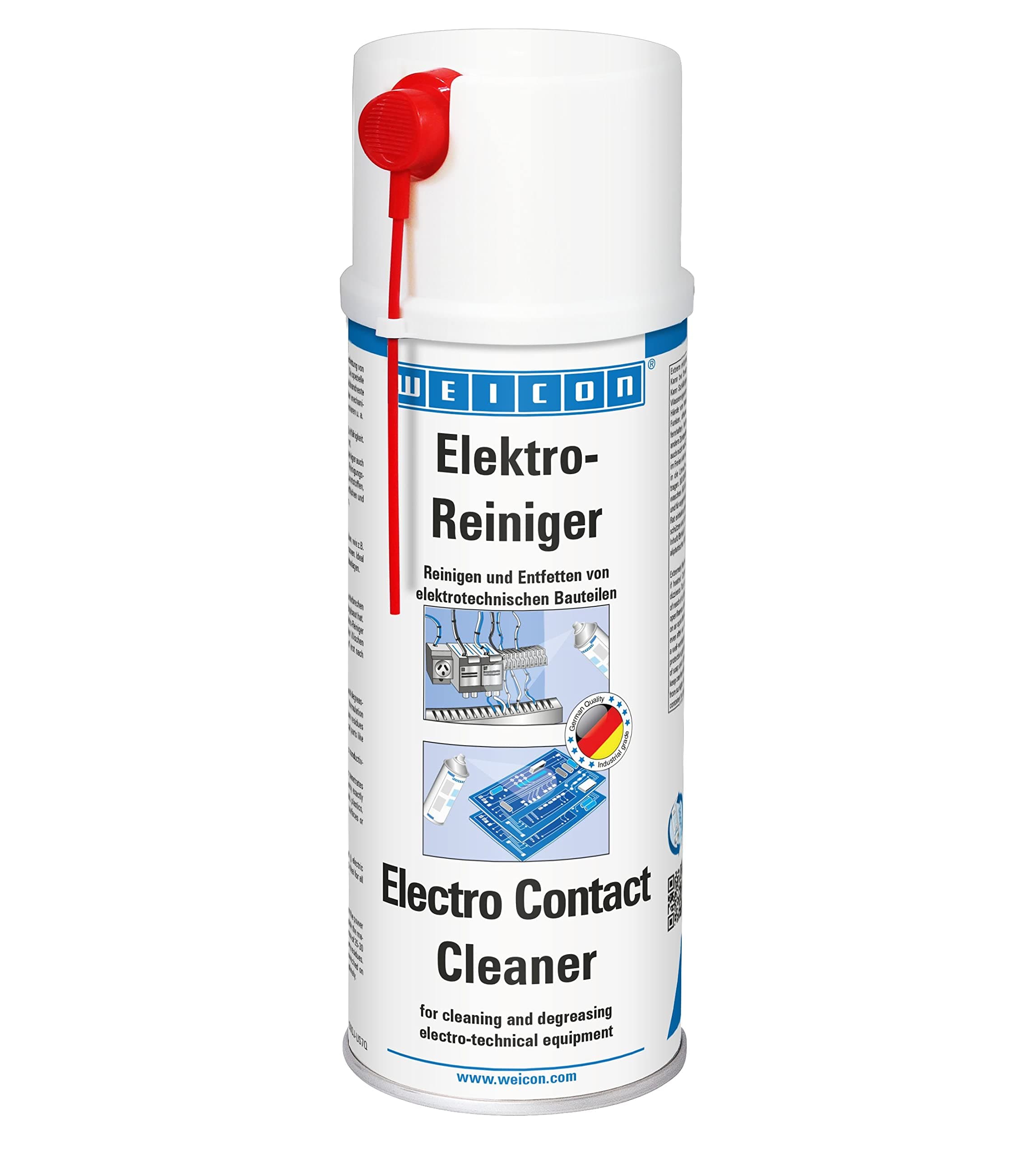 Electro Contact Cleaner | 400 ml | Spray for Electronic Components, Dissolves Corrosion, Removes Dust and Dirt, Increases Conductivity