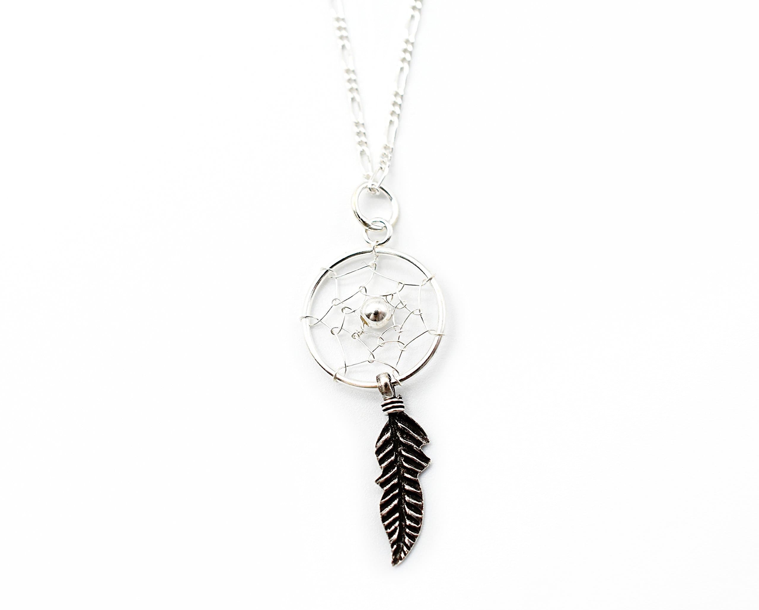 Dream Catcher Silver 925 Necklace