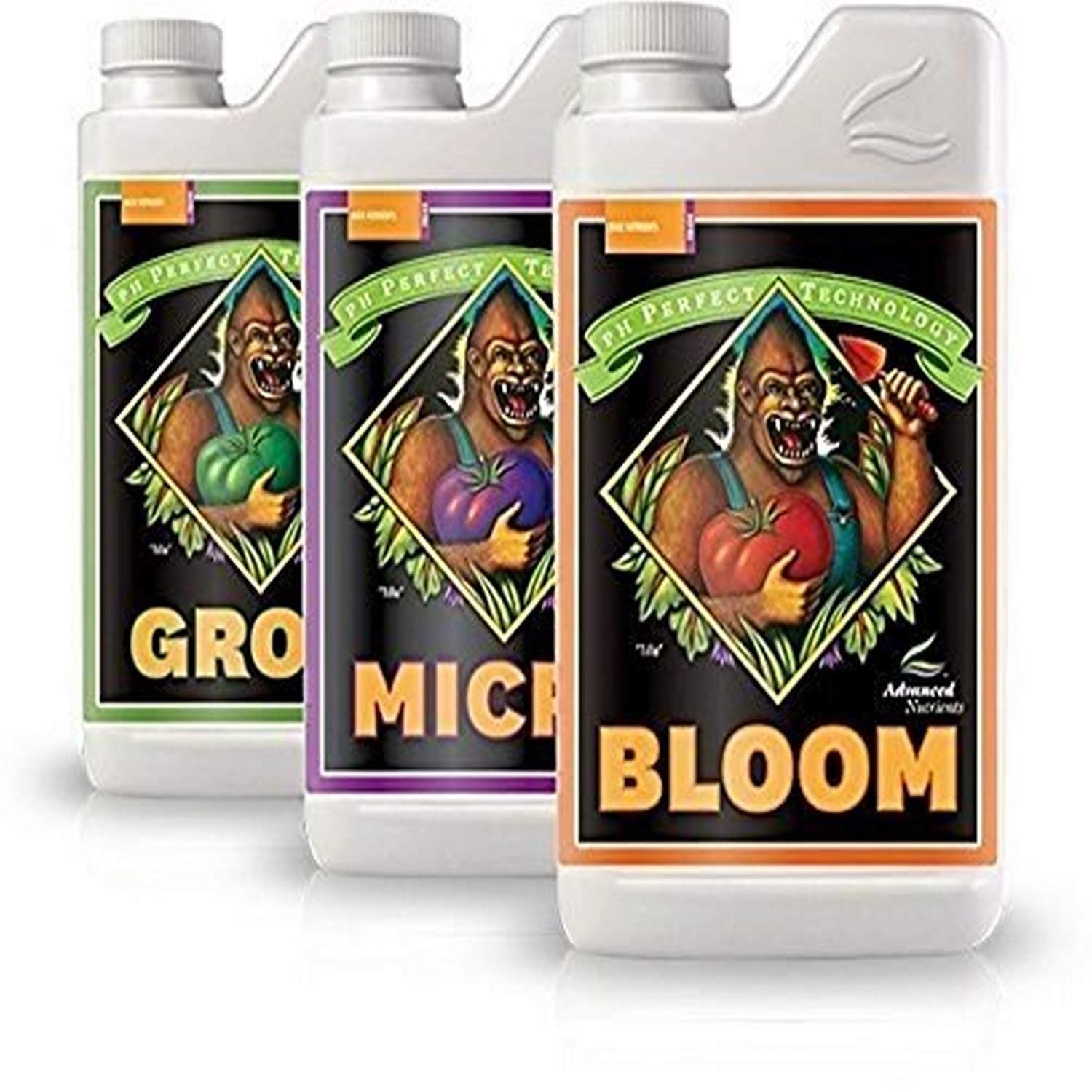 Advanced Nutrients Bloom Fertilizer, Micro and Grow, 500ml