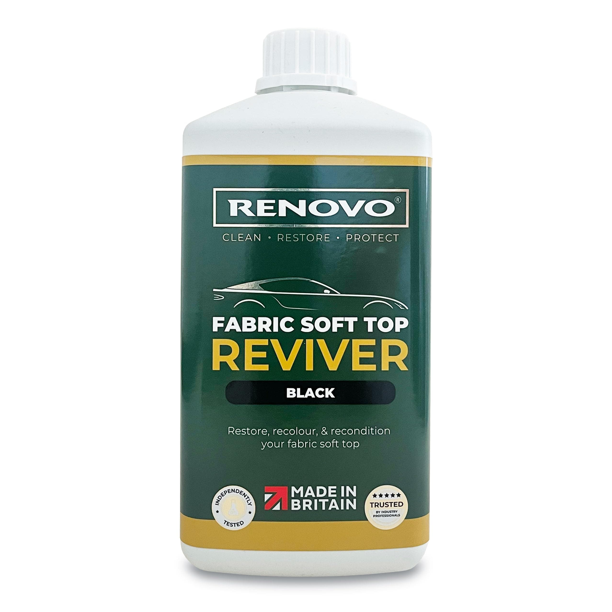Soft Top Reviver - Black (500ml)