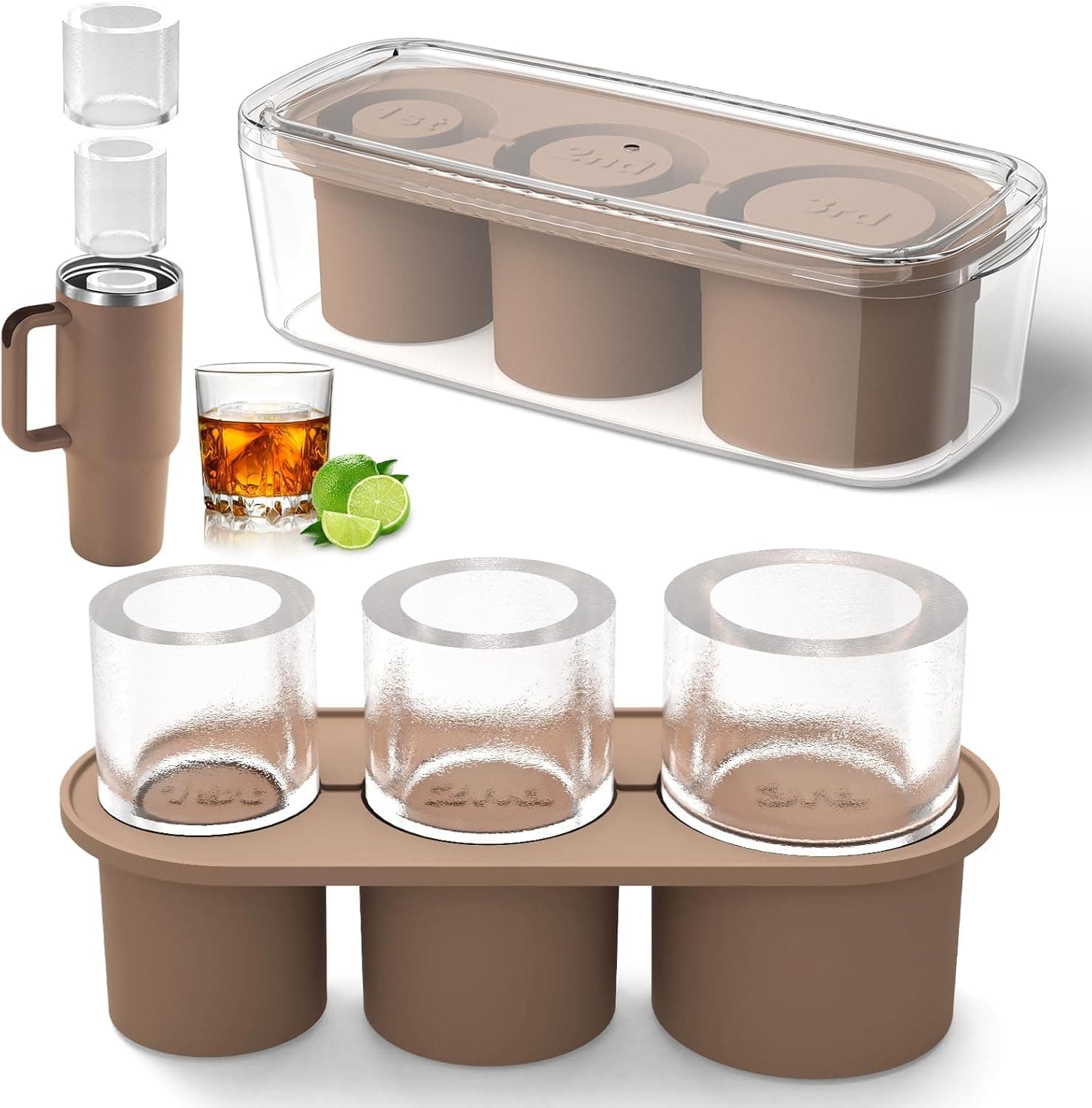 Tumbler Ice Cube Tray
