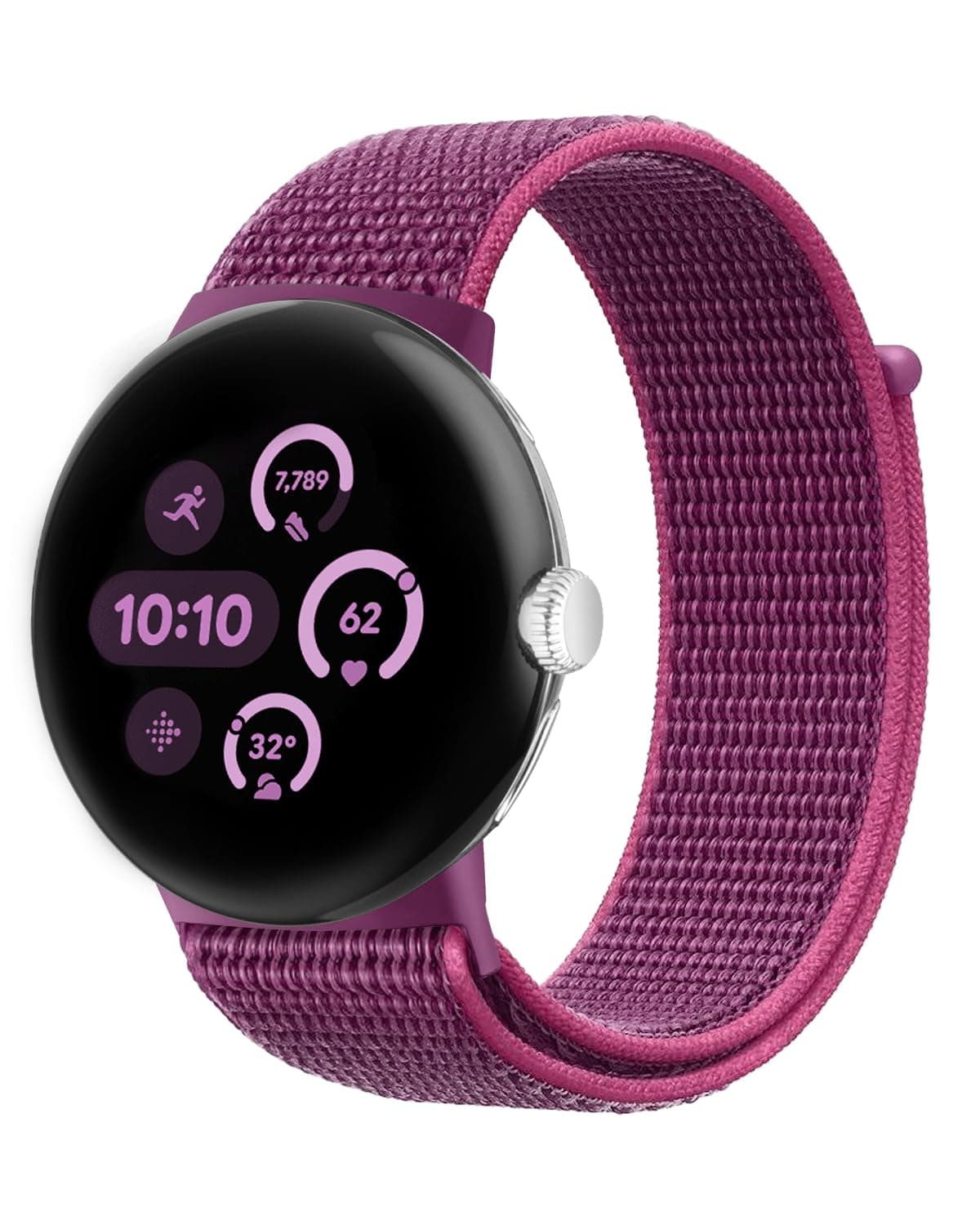 BlackPro Compatible with Google Pixel Watch 4 45mm/3 41mm Band, Adjustable Breathable Sport Strap for Google Pixel 4/3/2/1 Band for Men Women