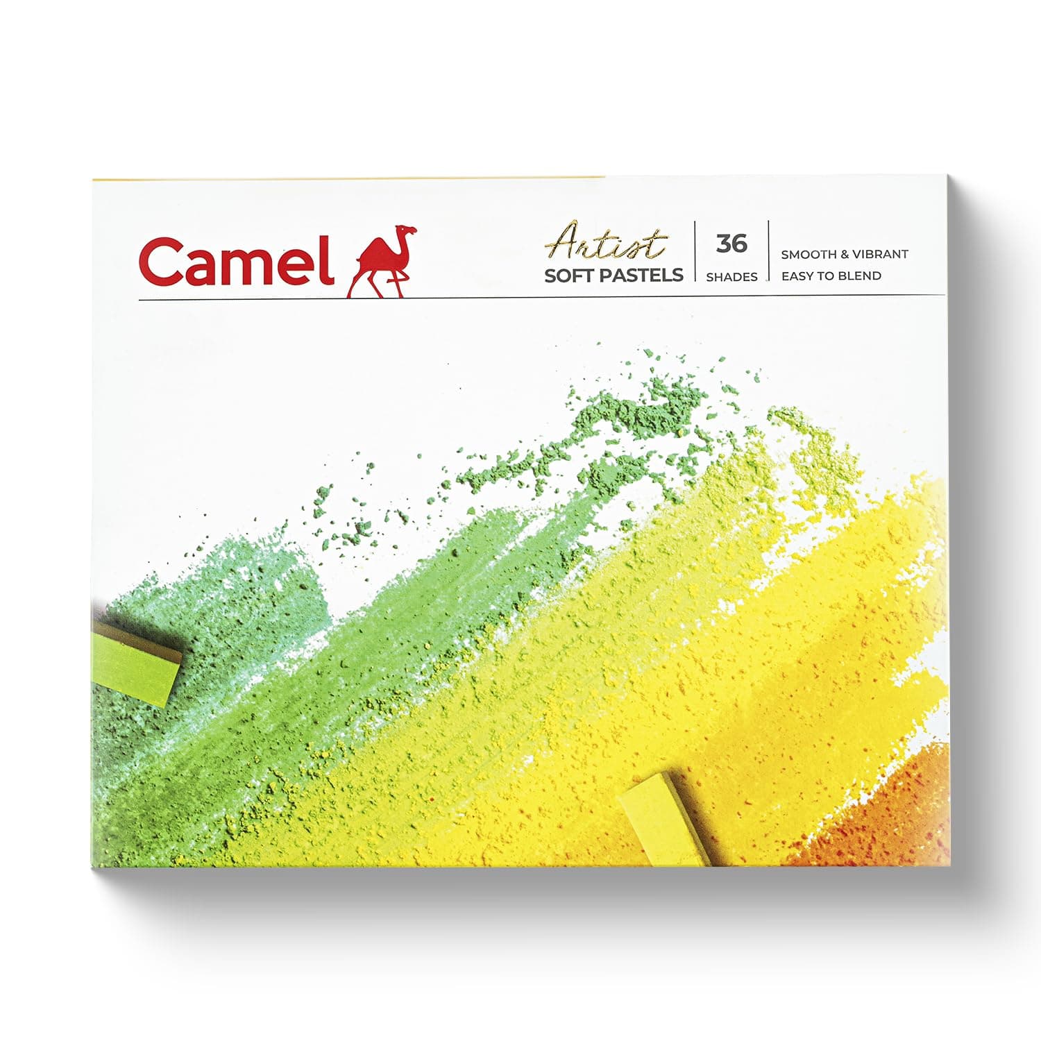 Camel Soft Pastels, 36 Shades (Multicolor)