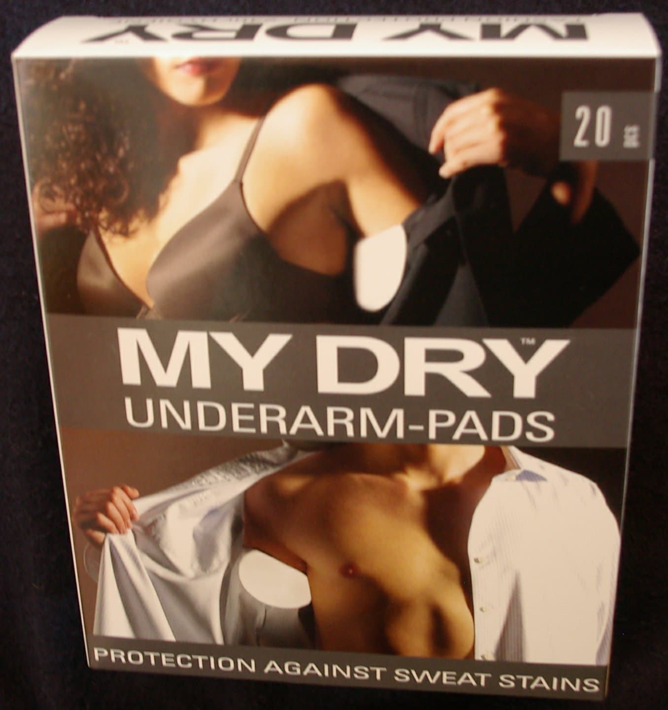 My Dry Underarm Pads Black