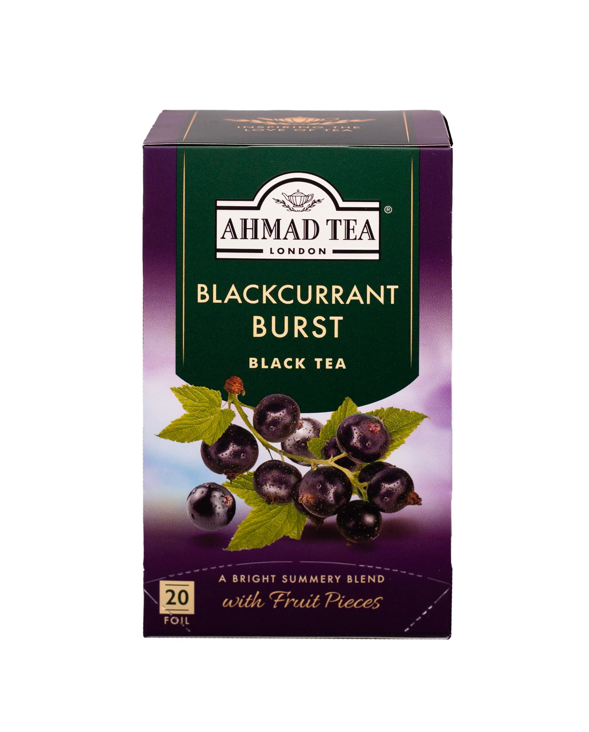 Blackcurrant Burst Black Tea, 20 Teabags