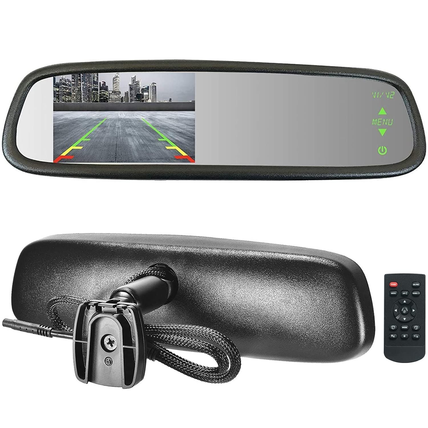 Auto Adjusting Brightness LCD + Parking Lines