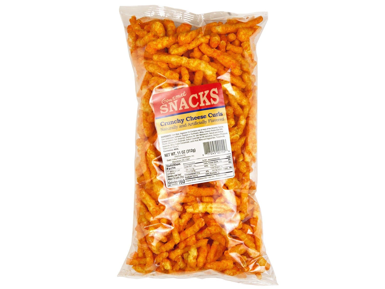 Crunchy Cheese Curls - Two Pack - 11oz Bags
