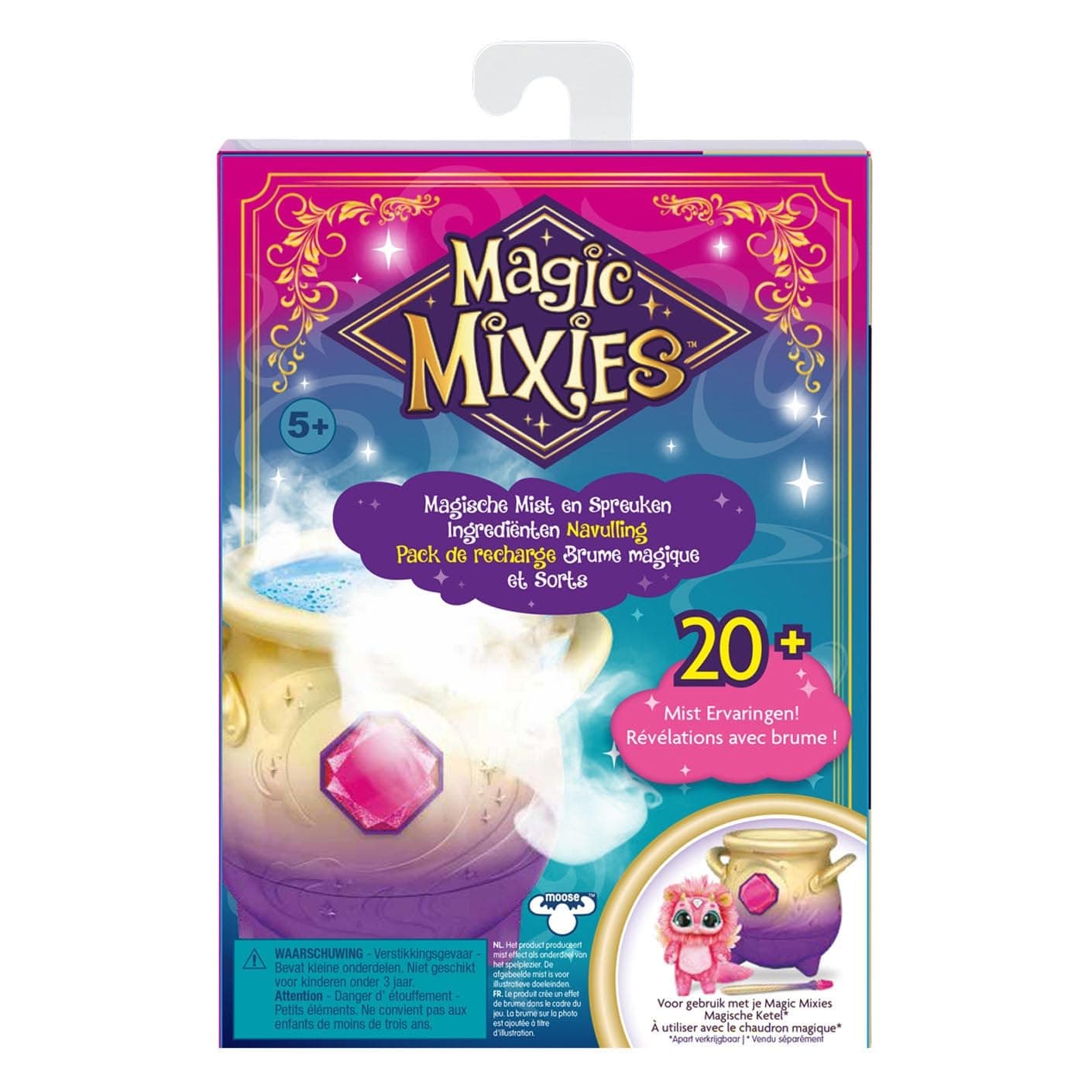 Magical Mist and Spells Refill Pack for Magic Cauldron, Multicolor