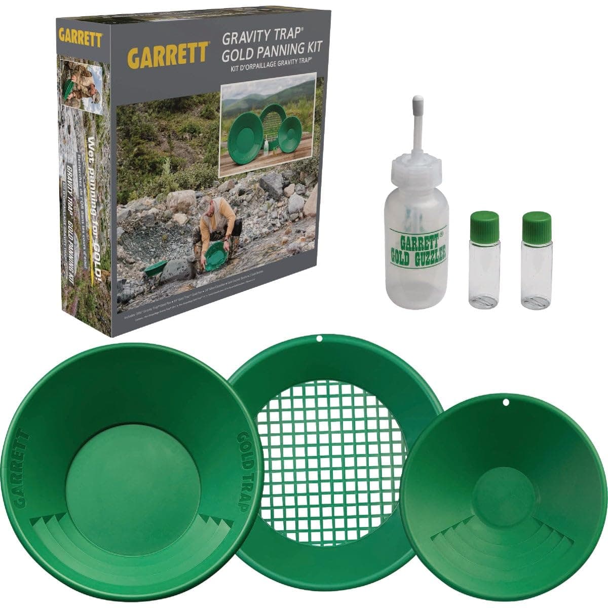 Garrett 1651310 Complete Gold Pan Kit