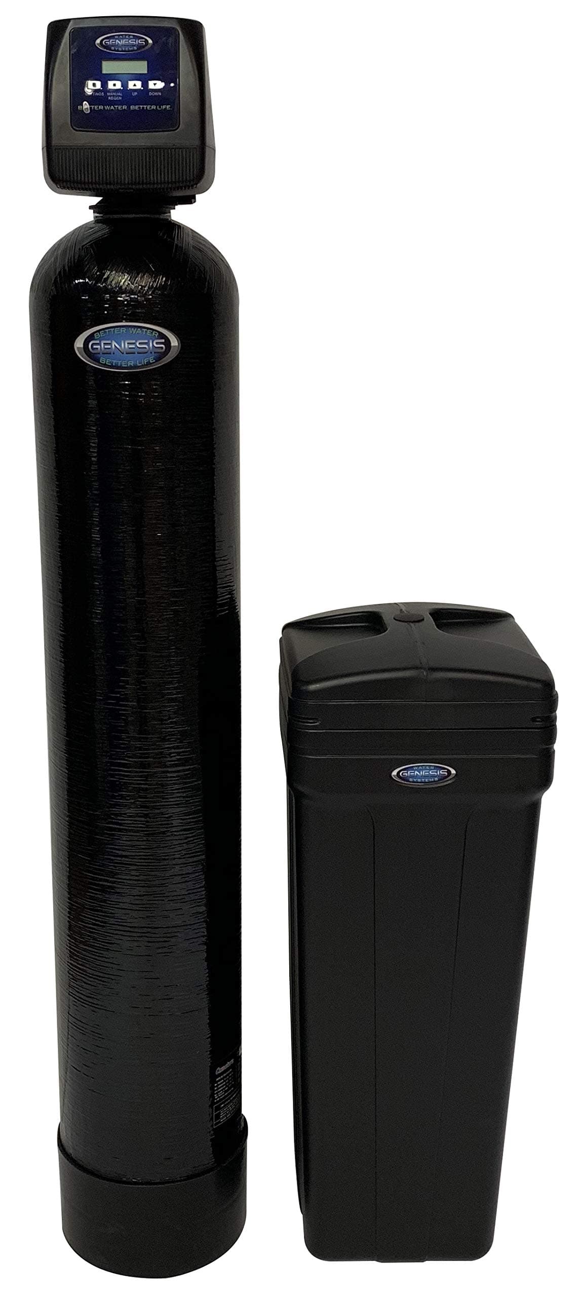 Genesis 2 High Efficiency 48,000 Grain Water Softener, Digital Metered, On Demand, Up Flow