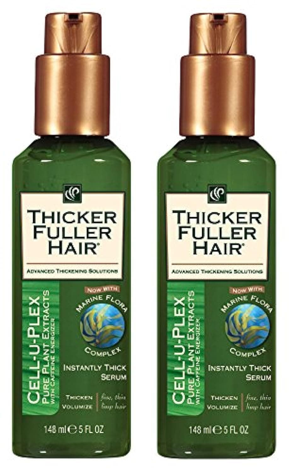 Thicker Fuller Hair Instantly Thick Serum, (pack of 2)
