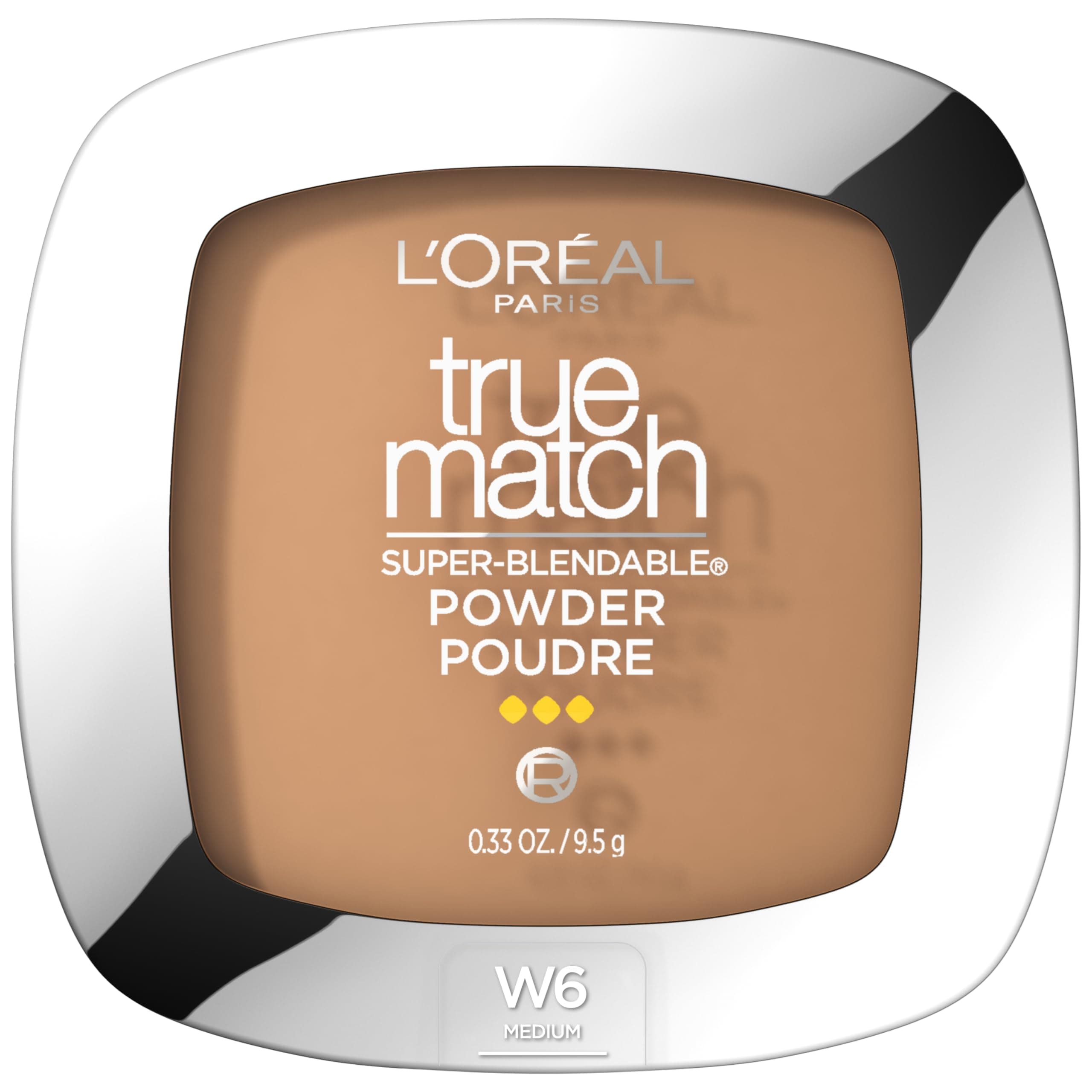 True Match Supe Naturalr-Blendable Medium Coverage Powder Suitable for All Skin Types, Sun Beige, 0.33 Oz.