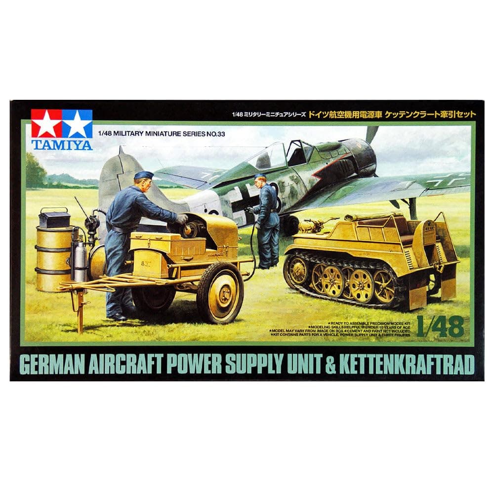 Tamiya Models German Kettenkraftrad Model Kit