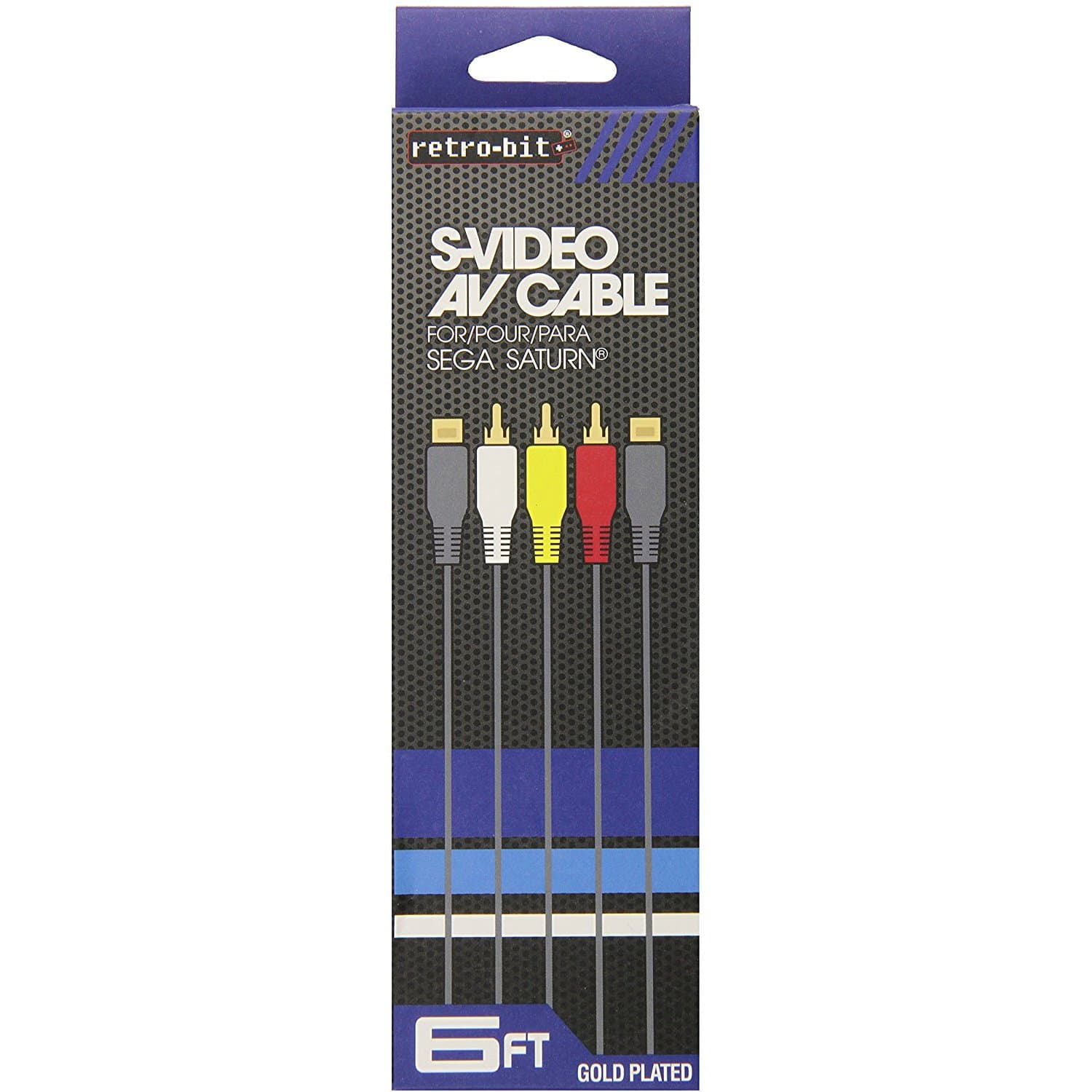 Retro-BitSS-2098 Saturn Cable - Gold