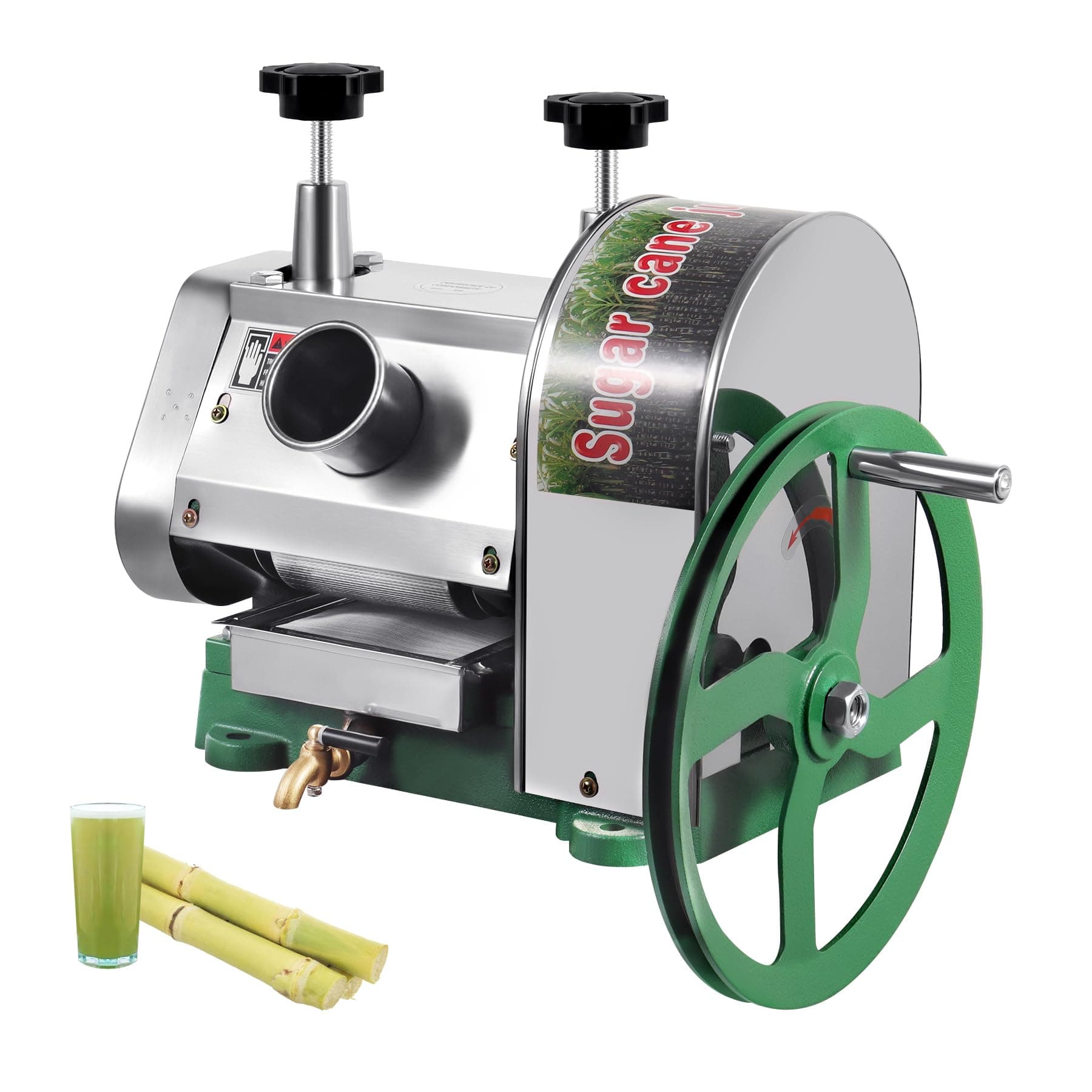 TryE Sugarcane Juicer Machine Manual Sugar Cane Press Extractor Squeezer