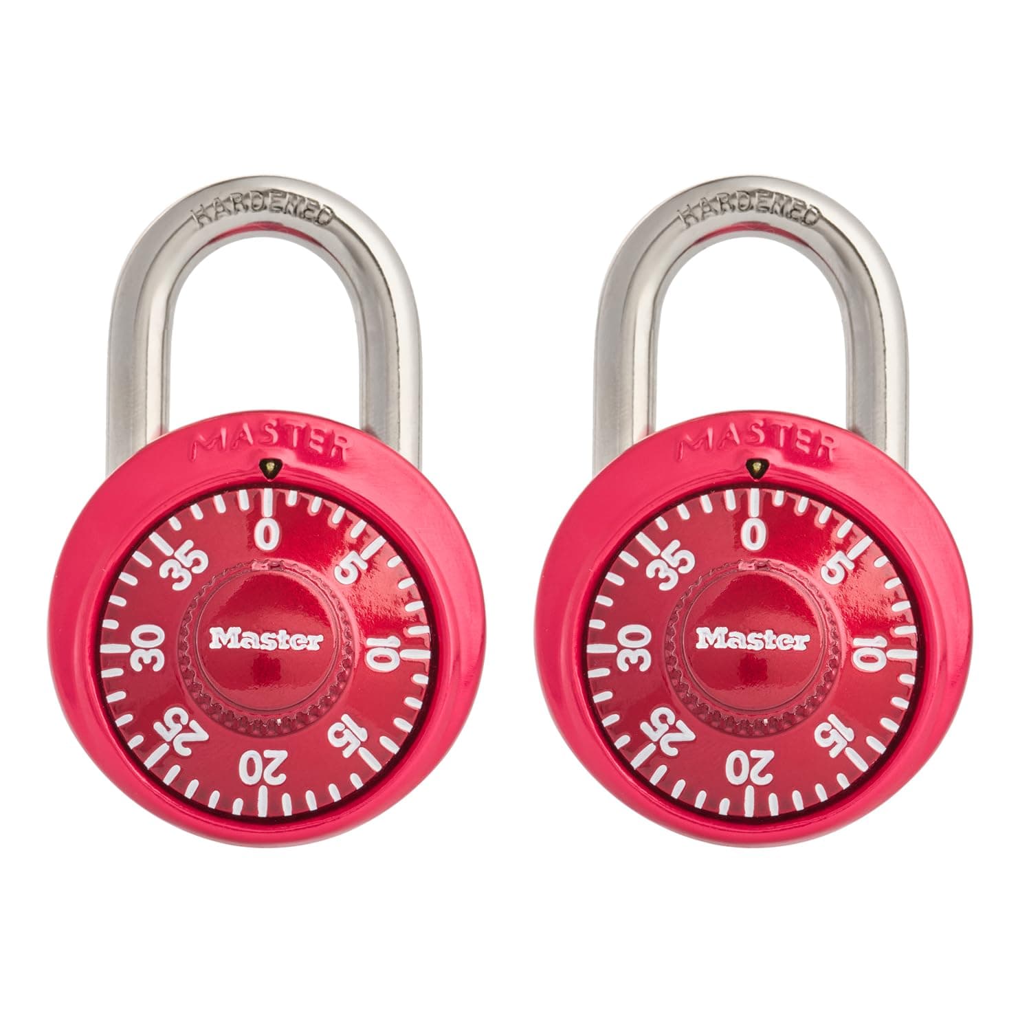 Master Lock 1530T Locker Lock Combination Padlock, 2 Pack Alike