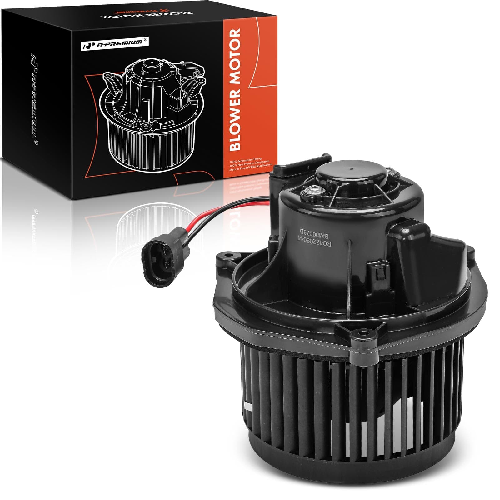 A-Premium HVAC Heater Blower Motor Assembly Compatible with Buick, Chevy, Oldsmobile & Pontiac Vehicles - Regal 88-96, Camaro/Firebird 93-02, Lumina, Lumina Van, Monte Carlo, Cutlass Supreme - Front