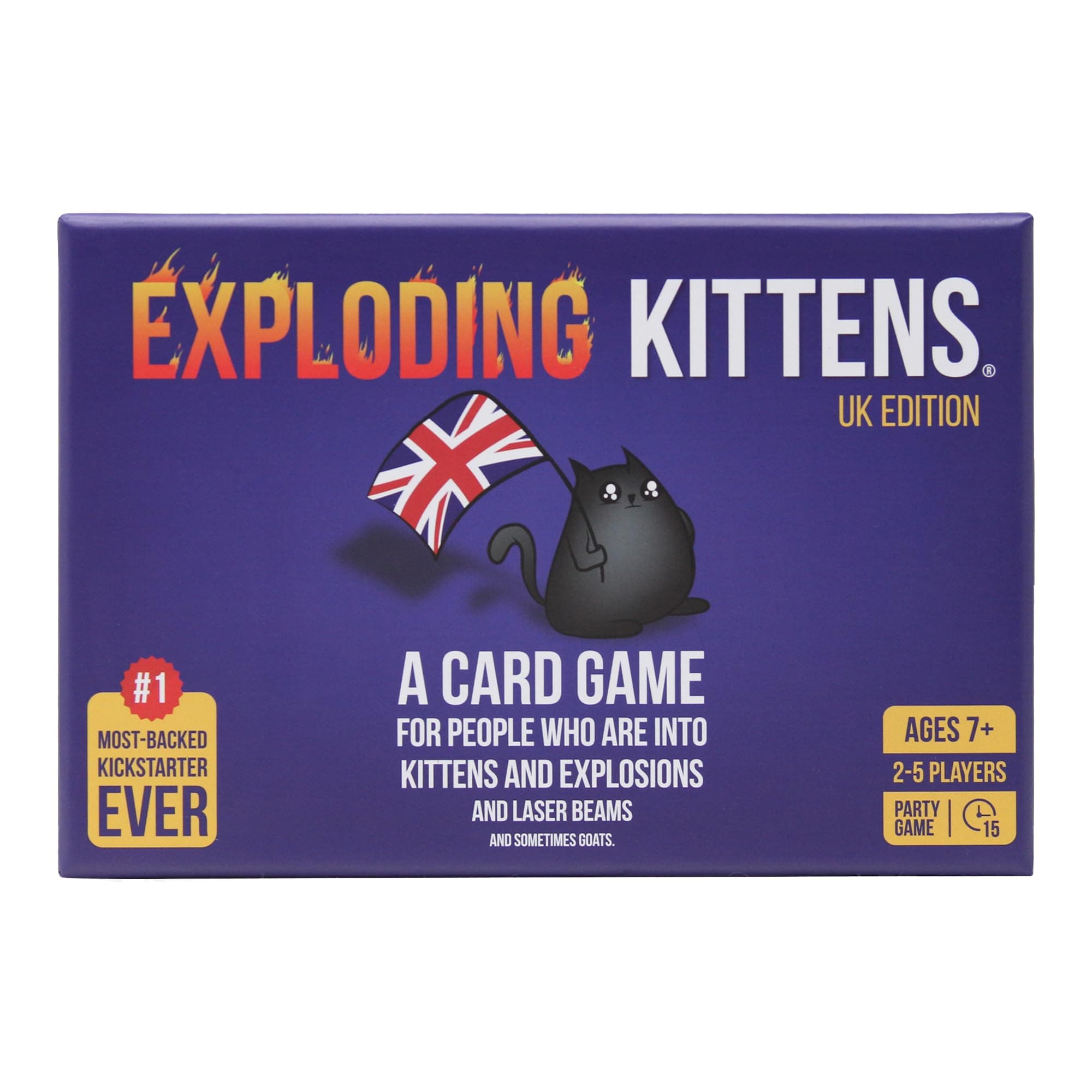 UK Edition - Proper Cheeky Fun for British Family Game Nights - Hilarious Card Games for Ages 7 and Up - 56 Cards