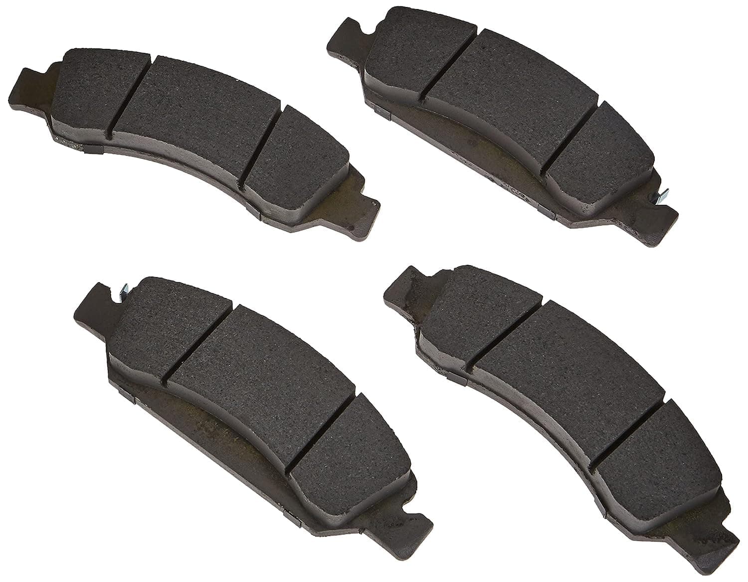 Acdelco Silver 14D1367Ch Ceramic Front Disc Brake Pad Set With Hardware